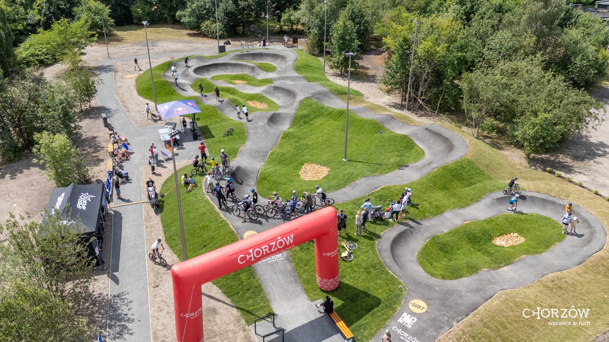 Nowy pumptrack w Chorzowie