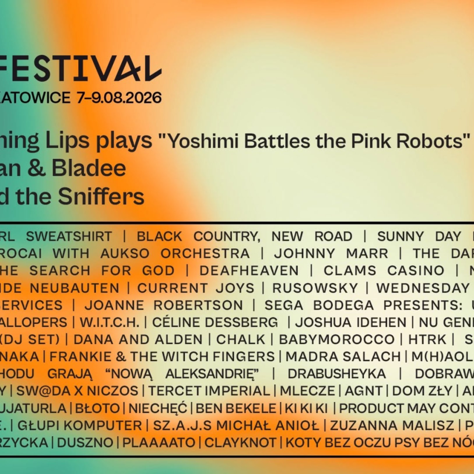 OFF Festival Katowice 2026