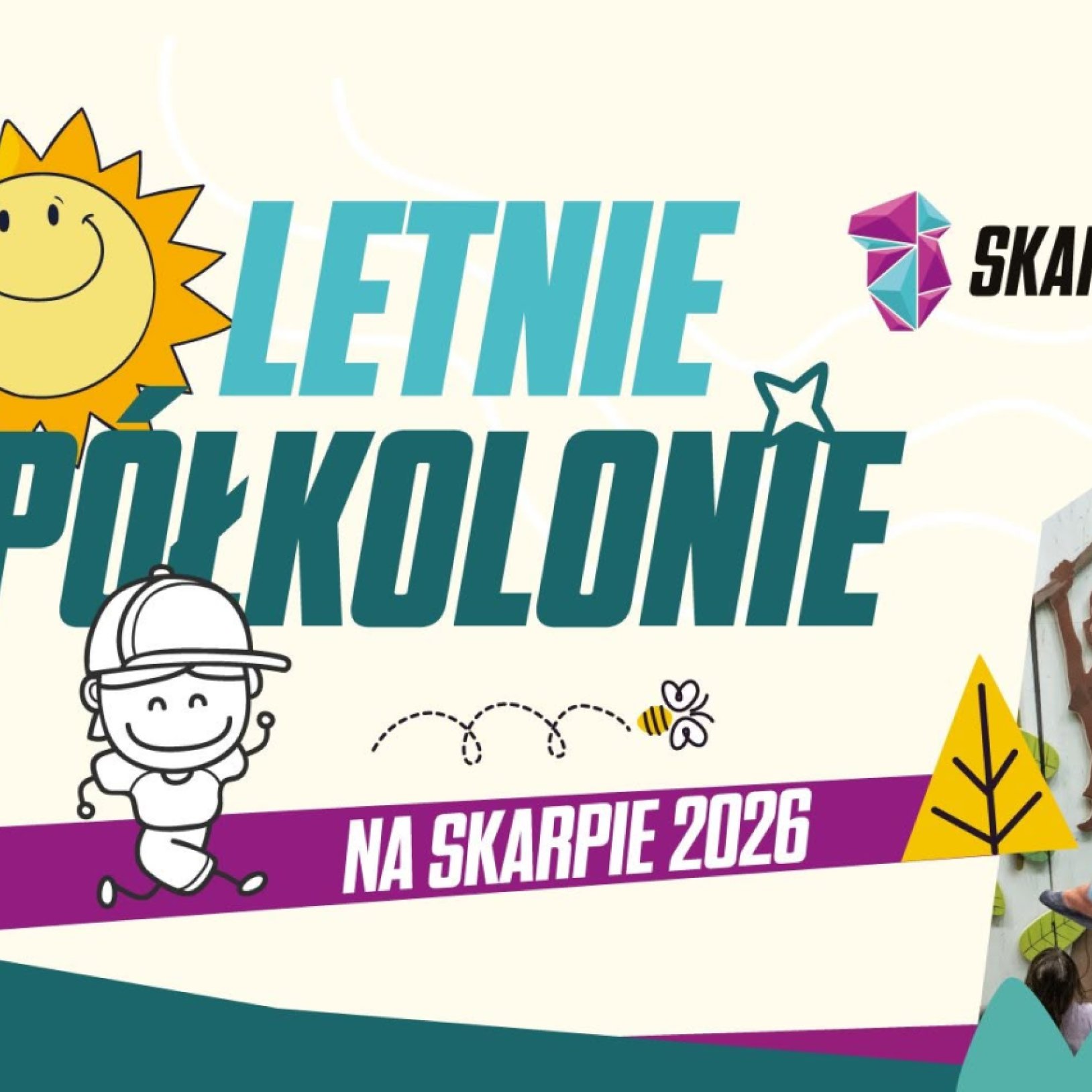 Półkolonie na Skarpie – LATO 2026