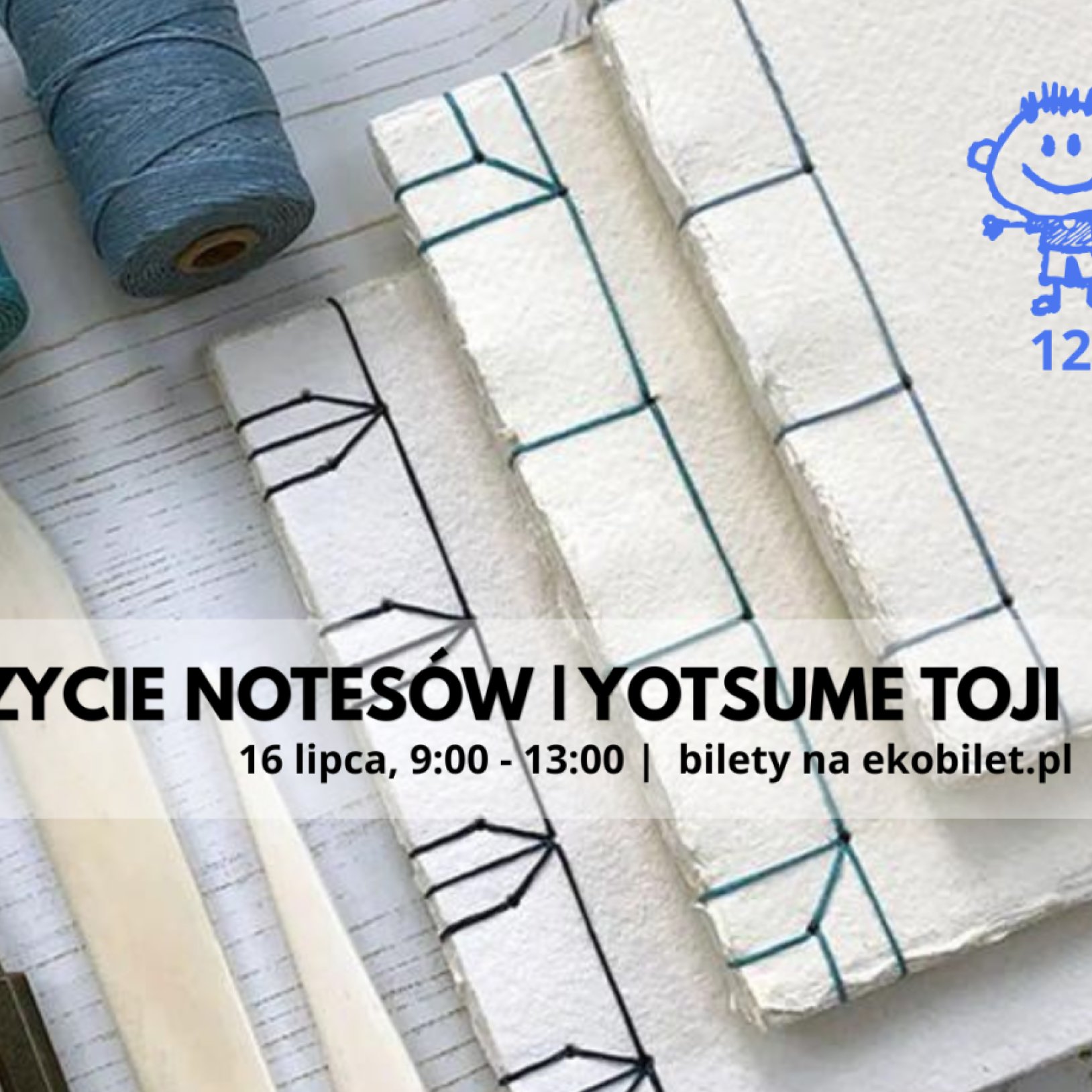 Warsztat dla dzieci! RĘCZNE SZYCIE NOTESÓW | YOTSUME TOJI w Pałacu w Miechowicach