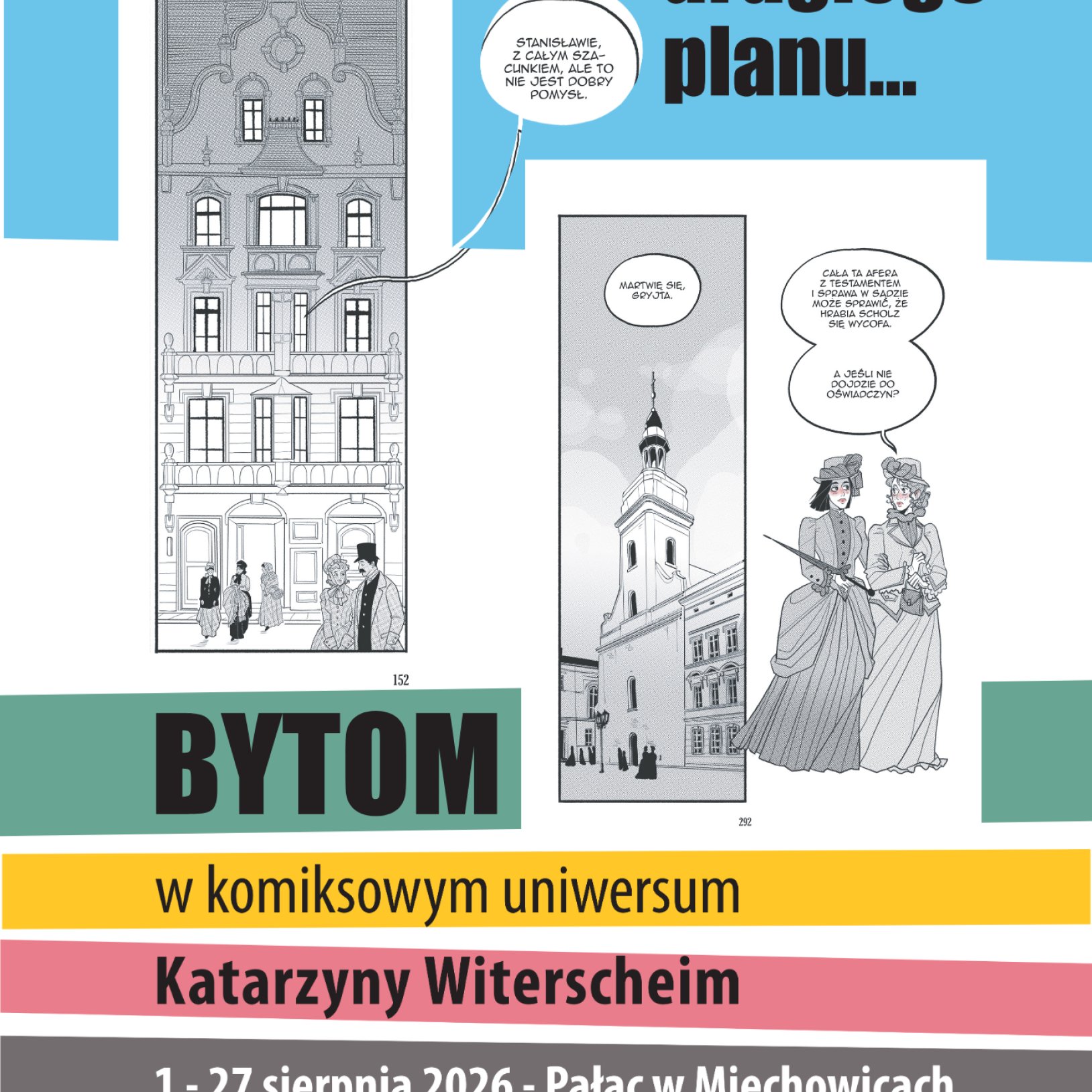 BOHATER DRUGIEGO PLANU. Bytom w komiksowym uniwersum Katarzyny Witerscheim - Wernisaż wystawy