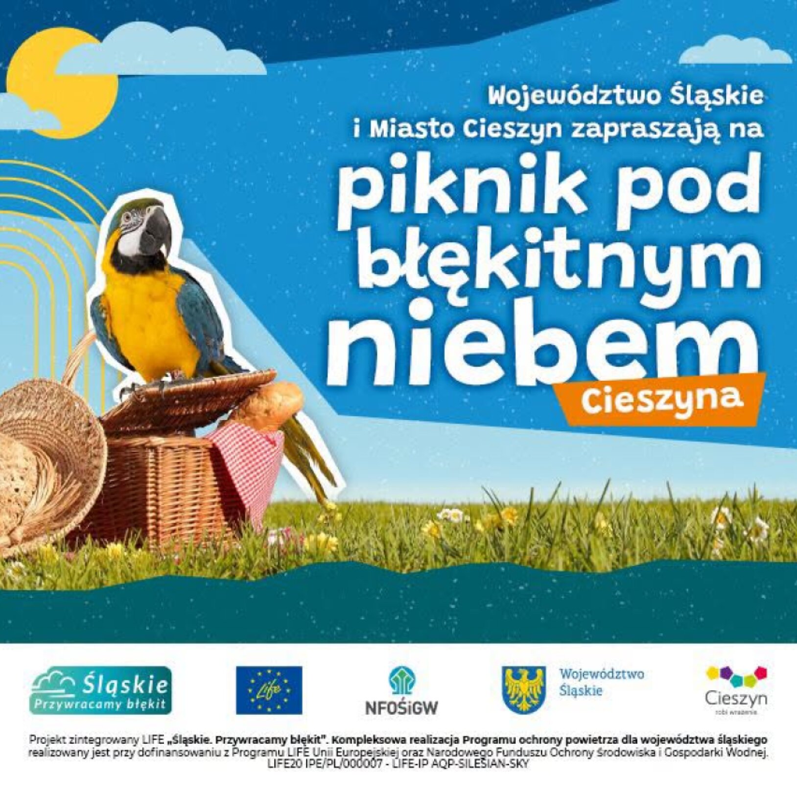Piknik pod błękitnym niebem Cieszyna
