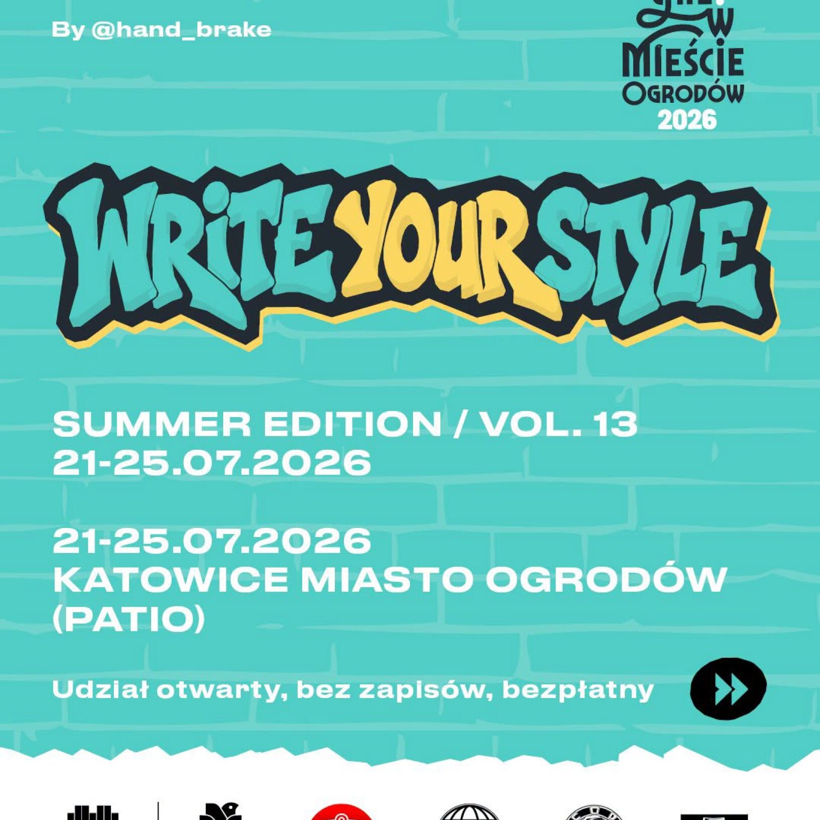 Write your style – wakacyjne warsztaty street artu