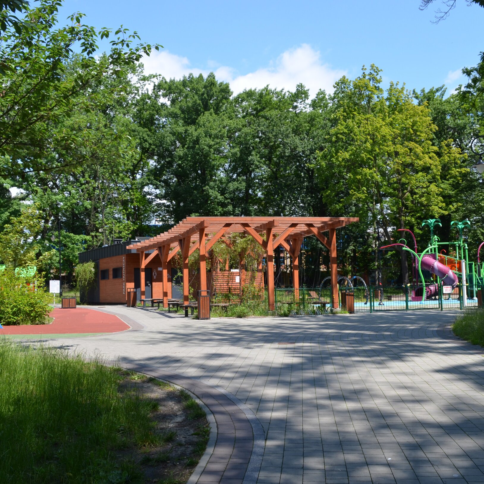 park hutniczy w zabrzu
