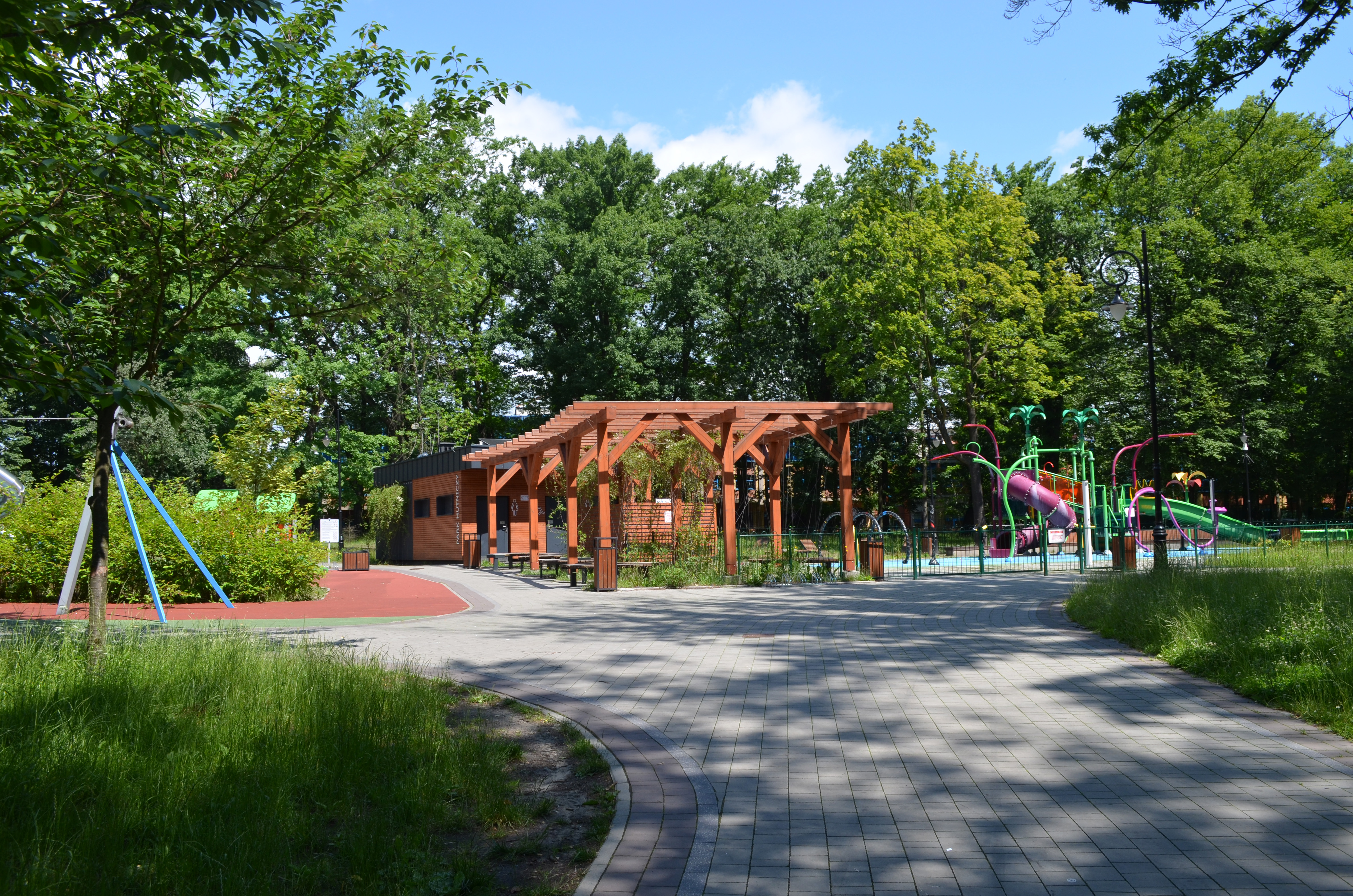 park hutniczy w zabrzu