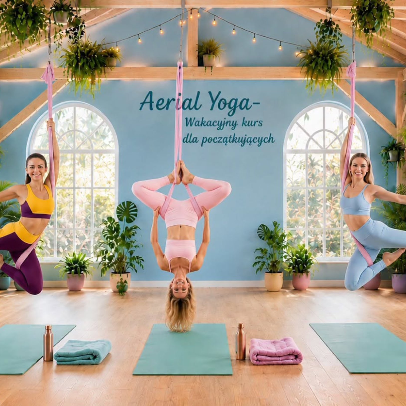 Aerial Yoga - Wakacyjny Kurs dla początkujących
