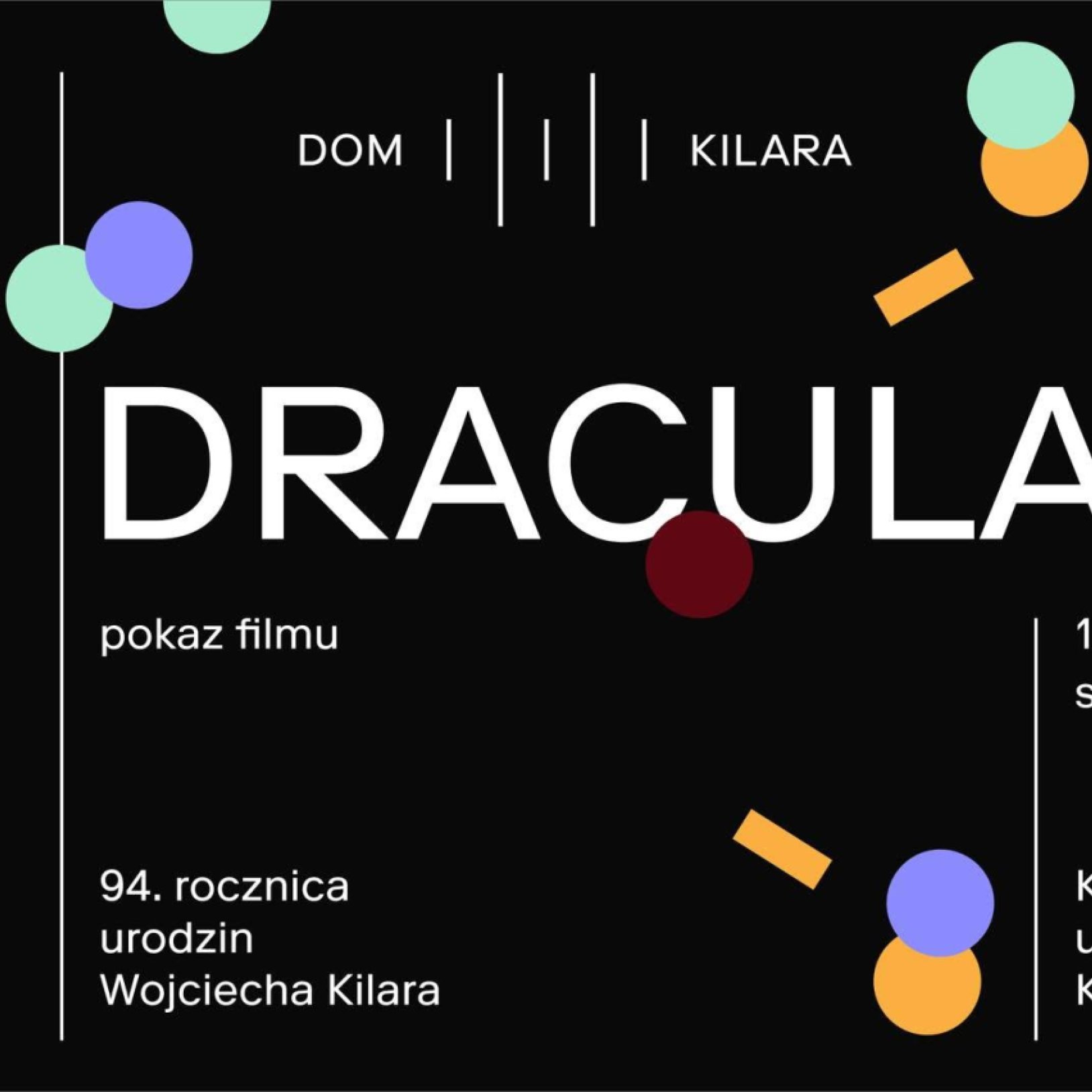 Dracula (1992) Coppoli + performance muzyczny