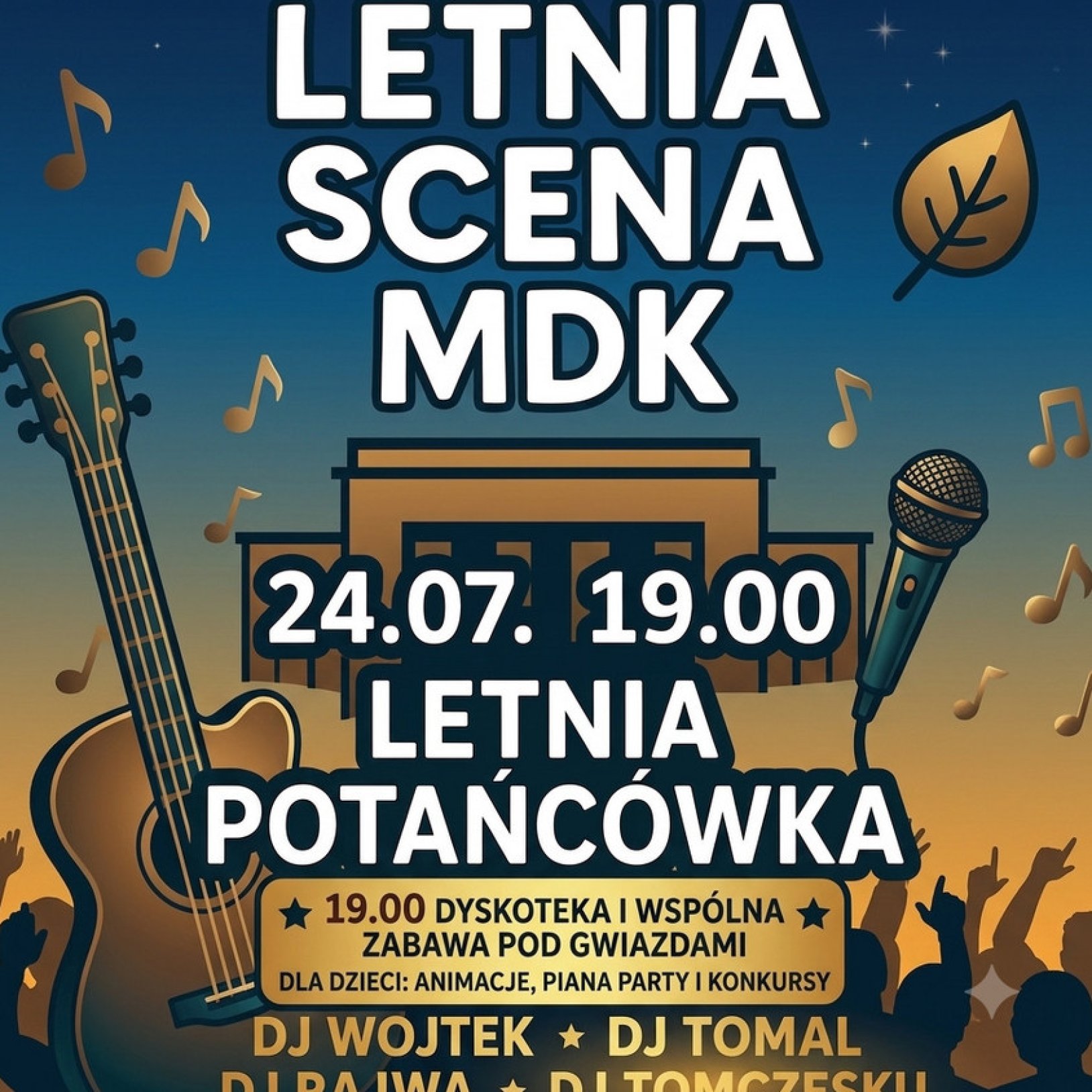 Letnia potańcówka pod gwiazdami