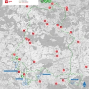 Mapa całego rajdu