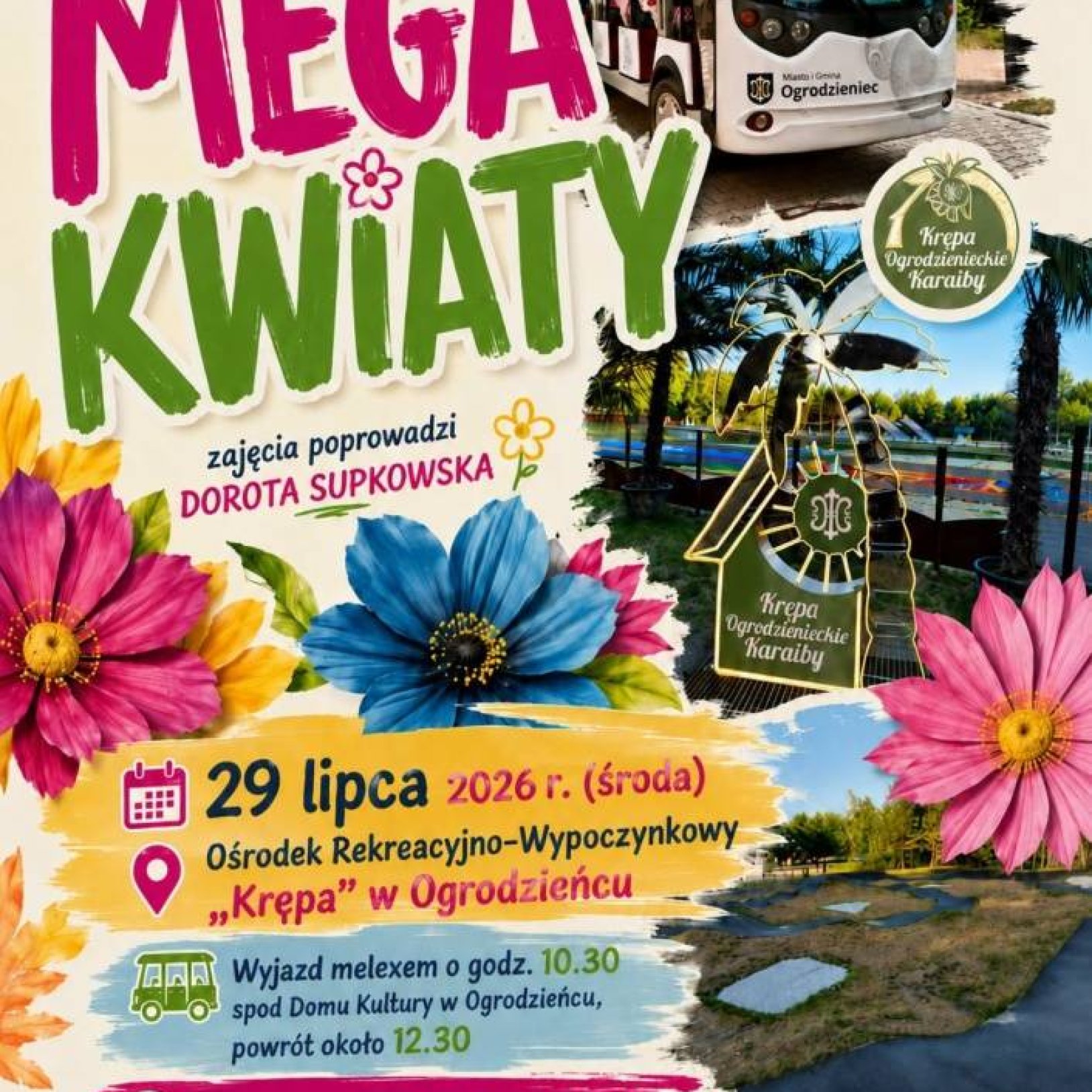 MEGA KWIATY – wakacyjne warsztaty