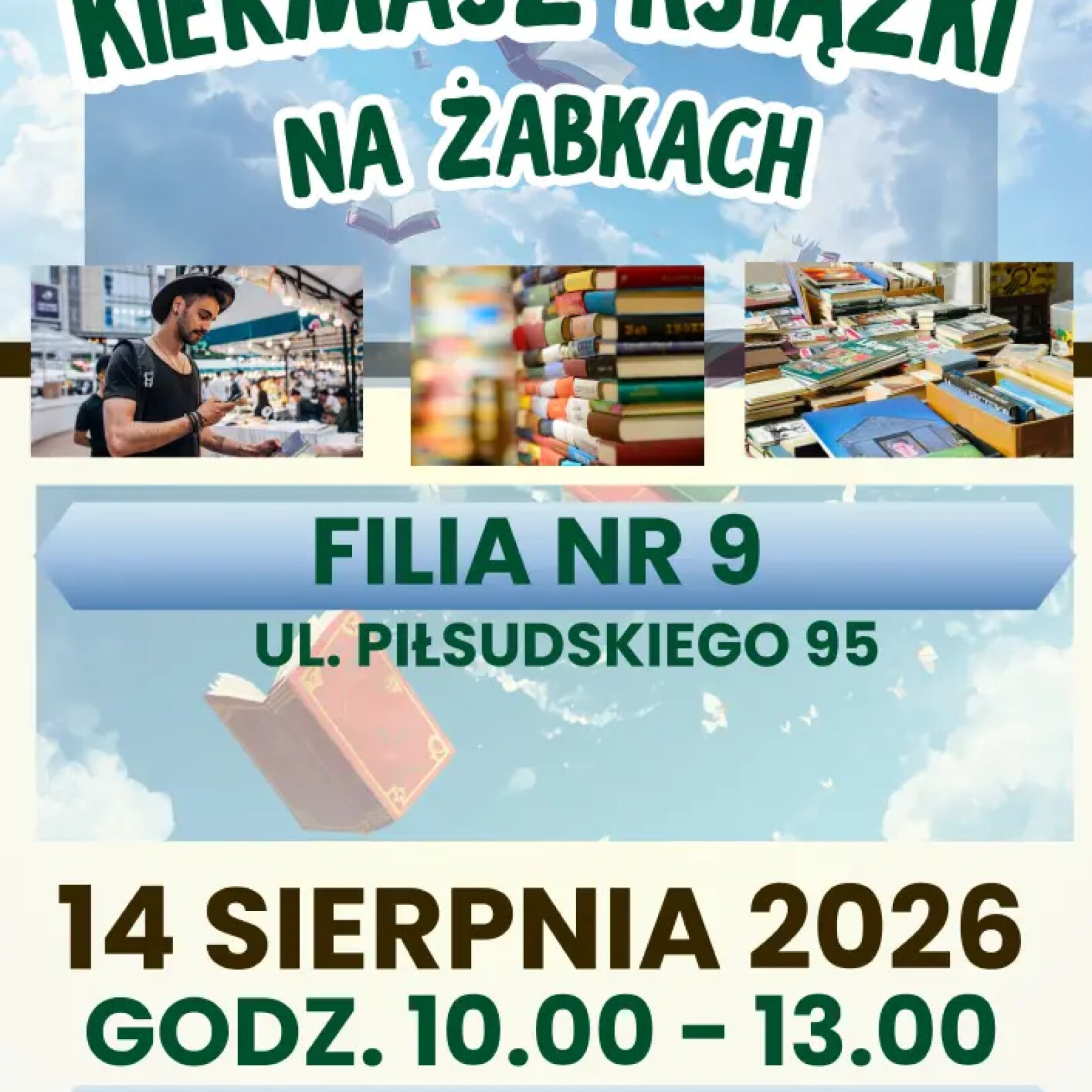 Kiermasz książki na Żabkach