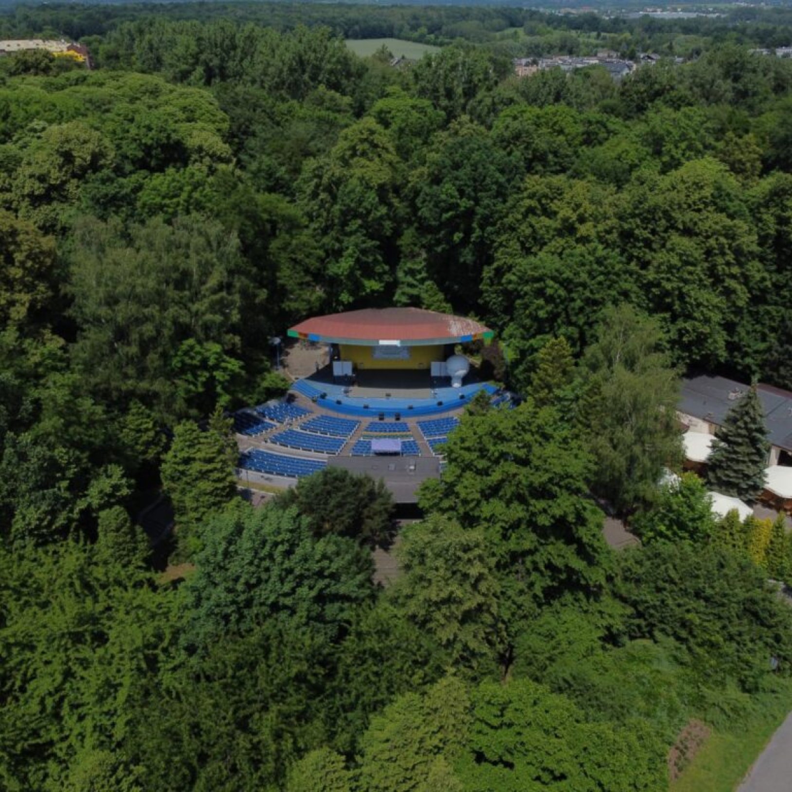 zdjęcie amfiteatru w siemianowicach śląskich
