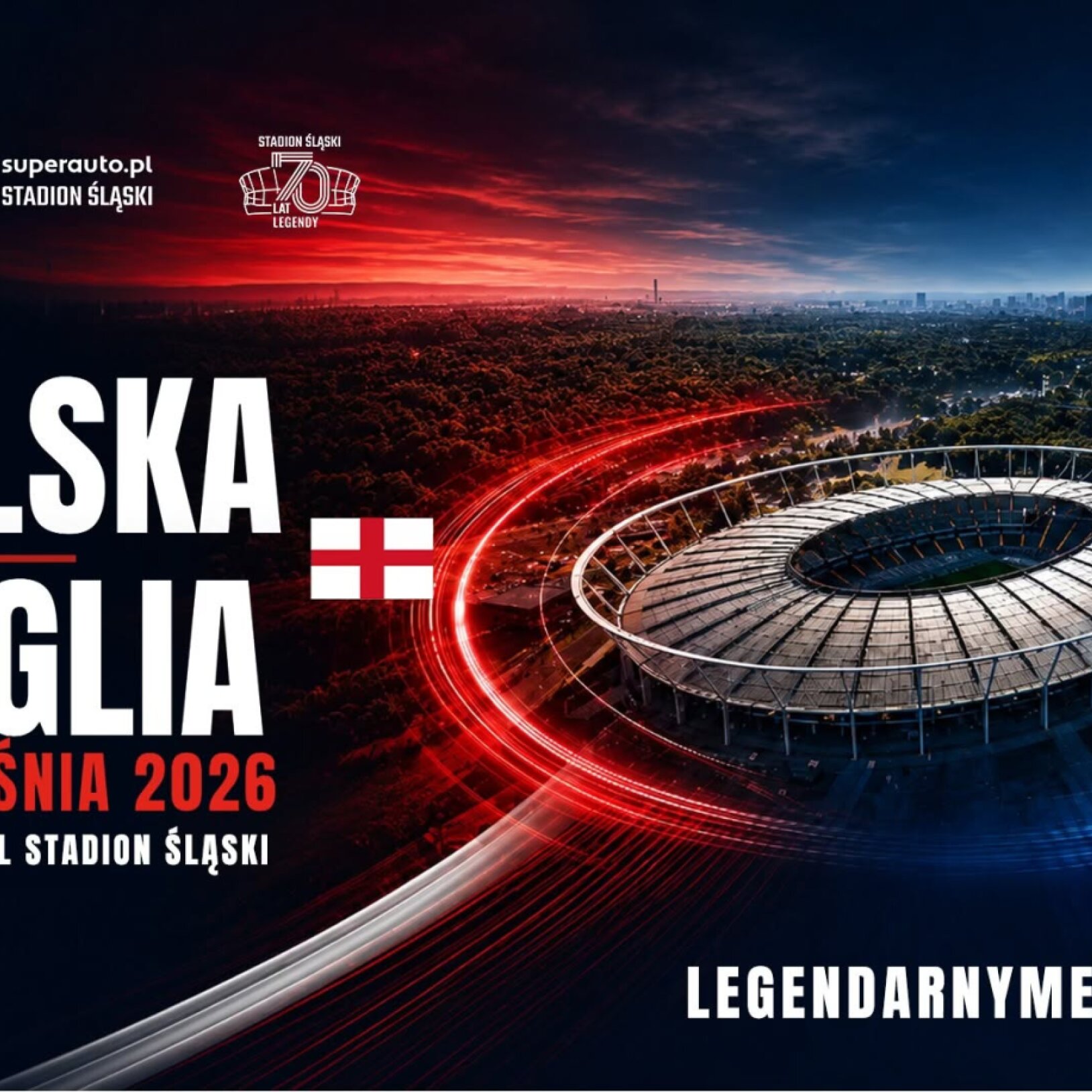 plakat legendarny mecz polska anglia
