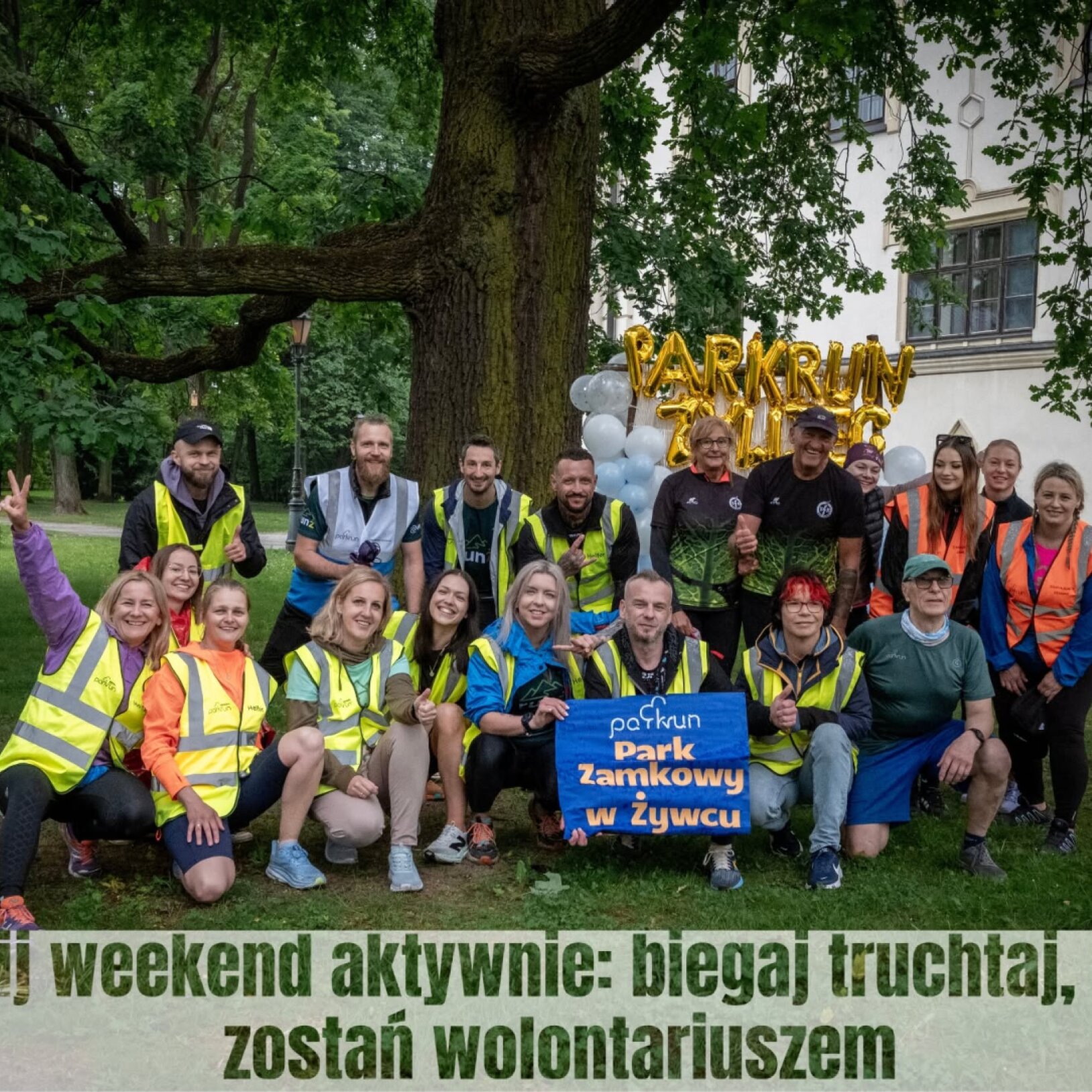parkrun Park Zamkowy w Żywcu