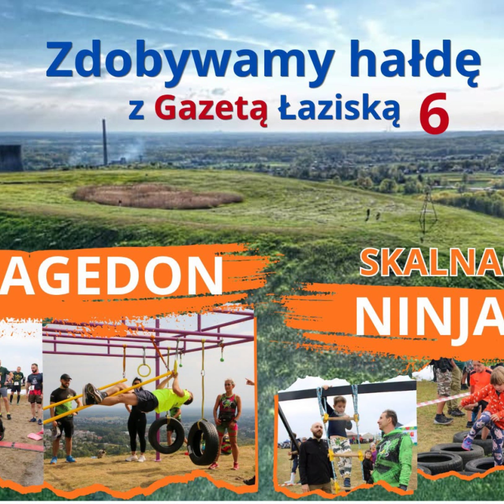 piękne, zielone hałdy