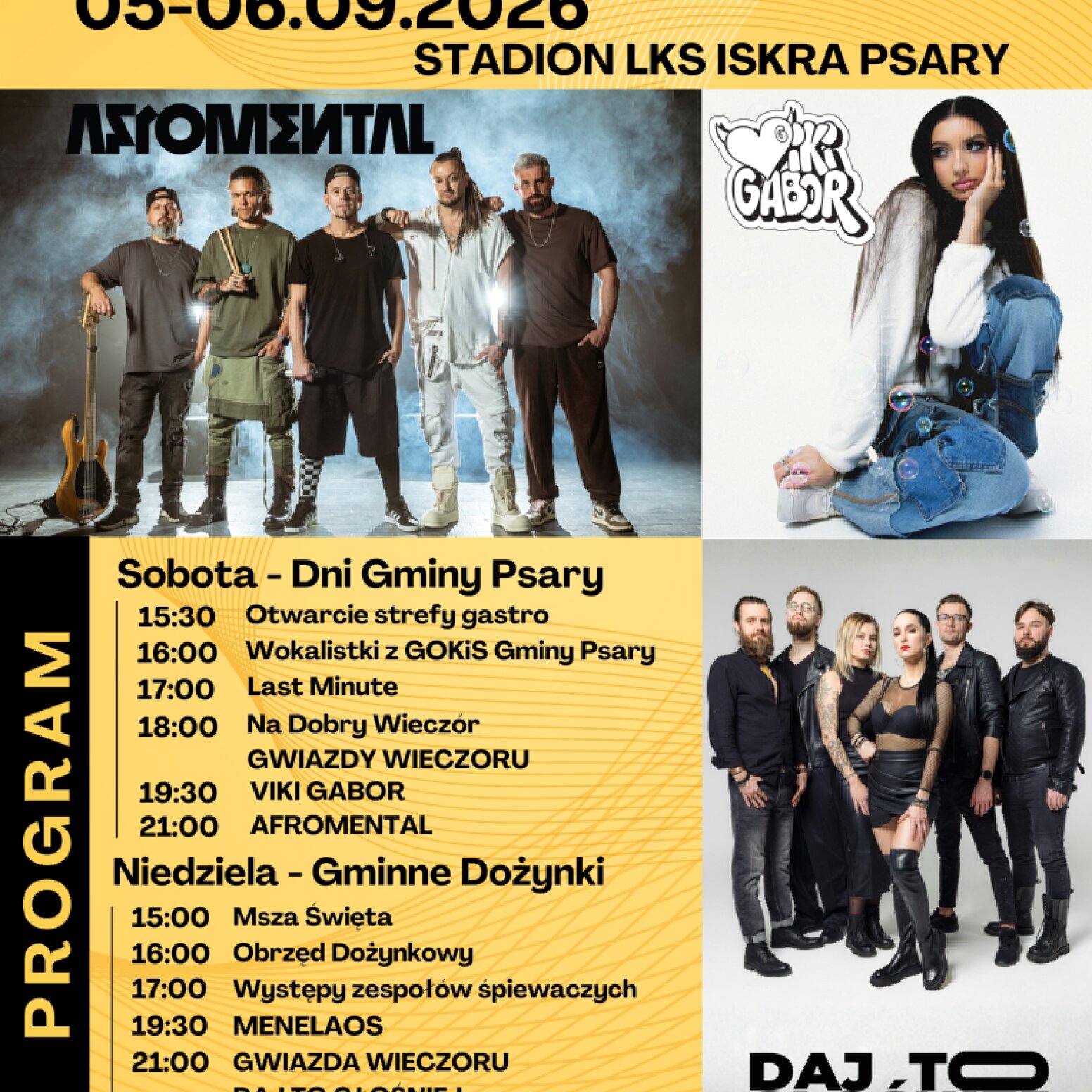 plakat wydarzenia