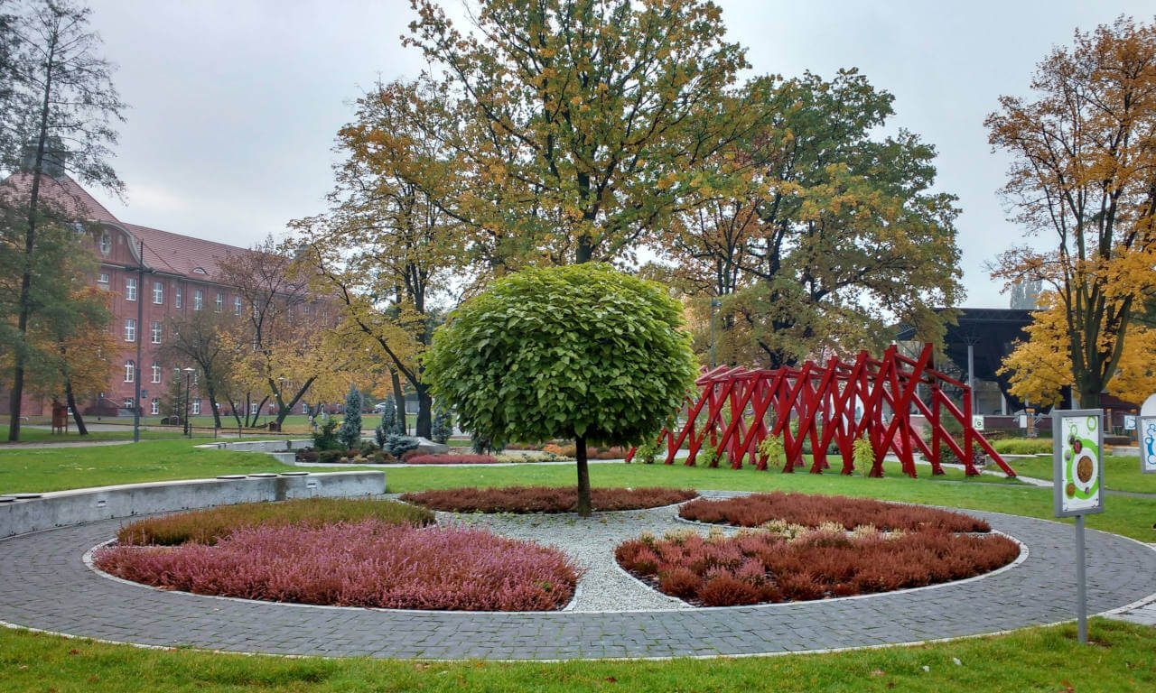 Park tematyczny nad Nacyną im. Adama Fudalego w Rybniku zielen.rybnik.pl
