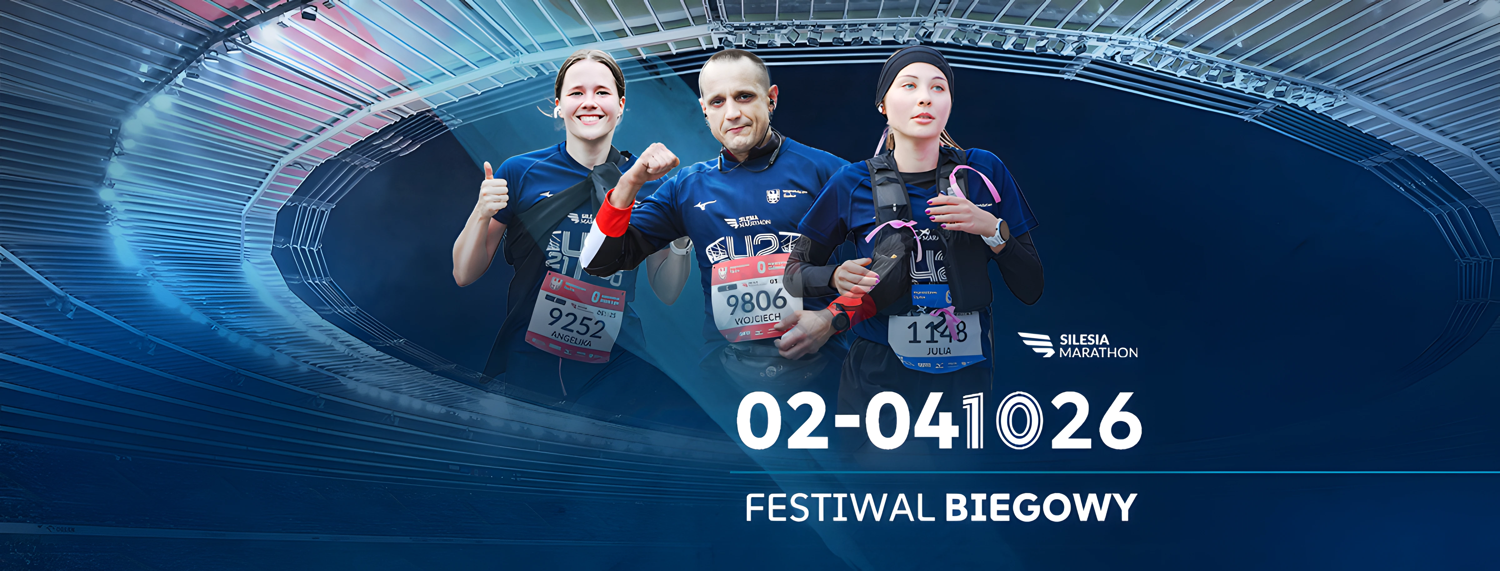 Grafika festiwalu biegowego