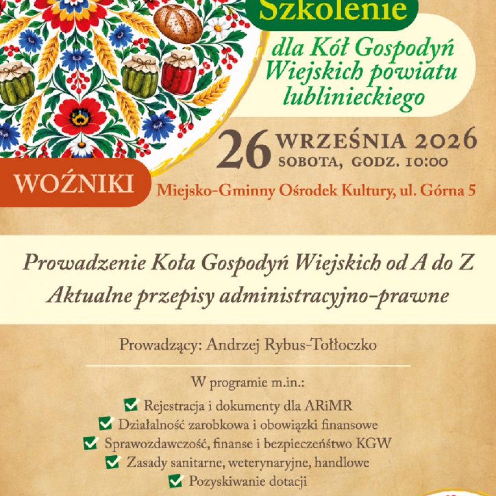 grafika przedstawiająca szkolenie