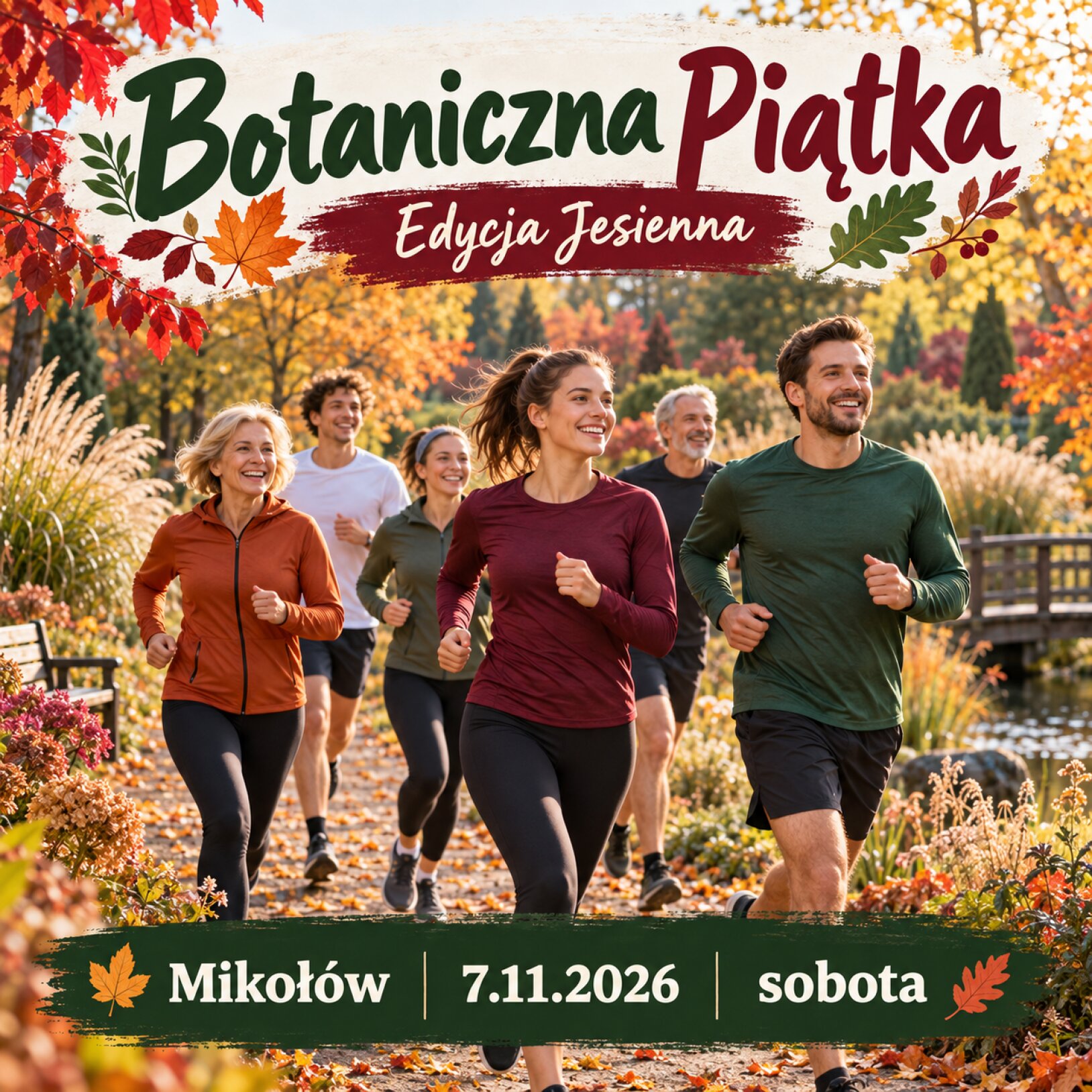 Botaniczna Piątka - Edycja Jesienna - Mikołów