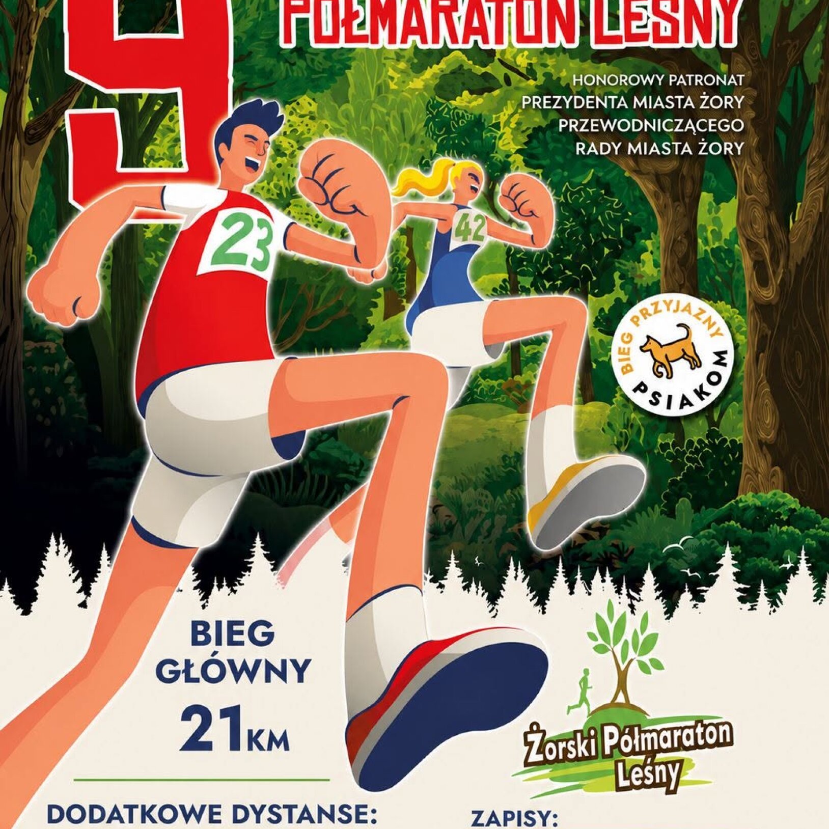 9. Żorski Półmaraton Leśny