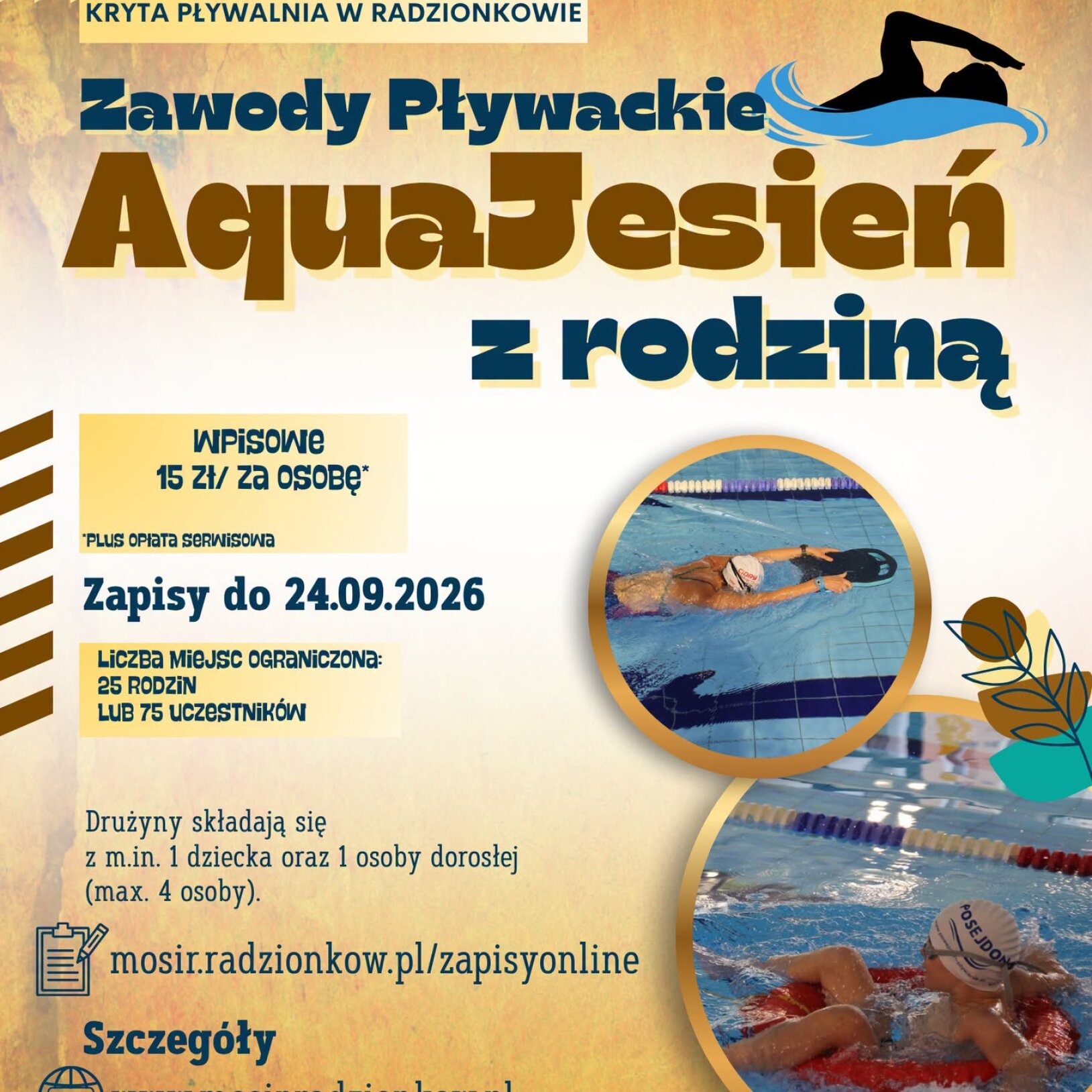 grafika przedstawiająca wydarzenie Aqua Jesień z Rodziną
