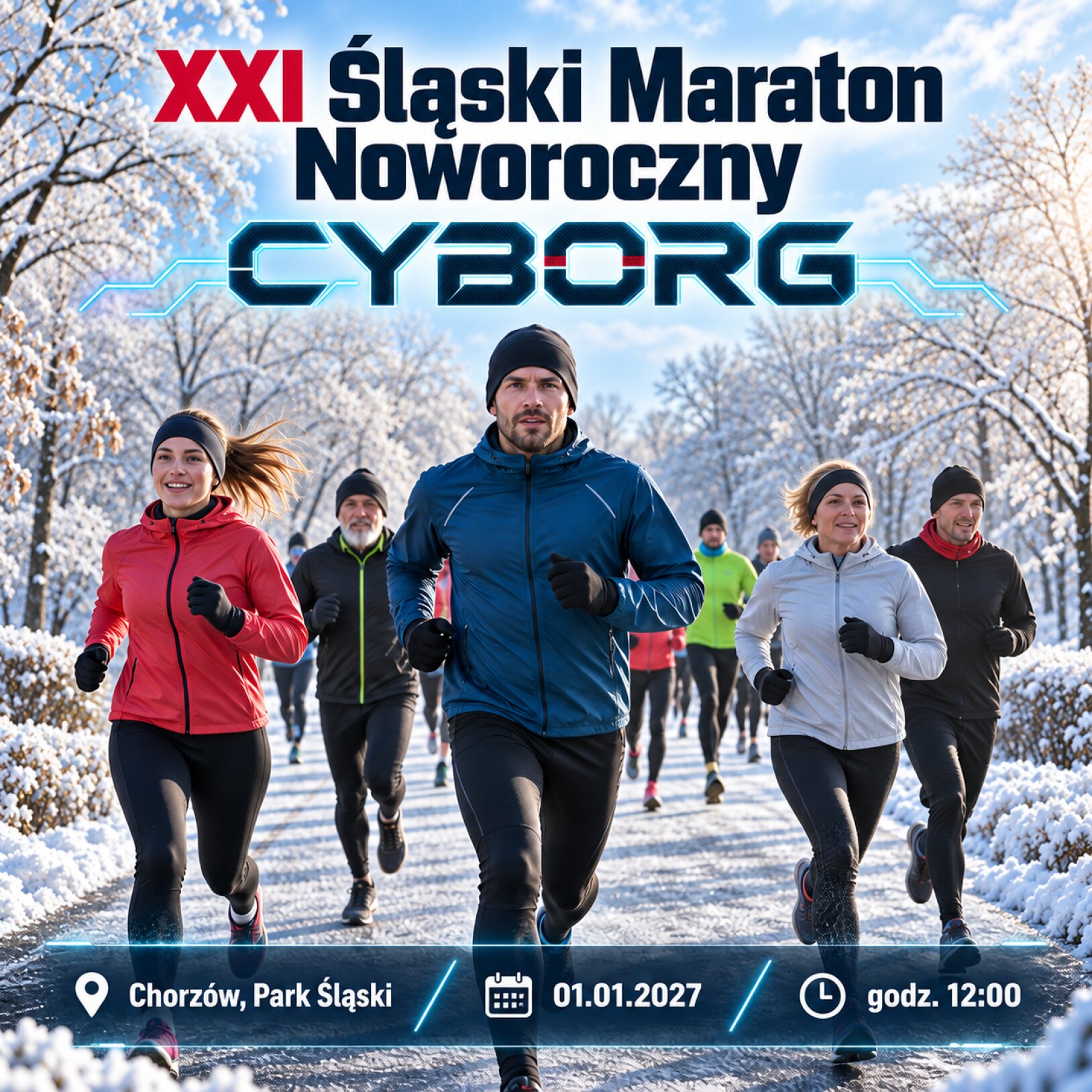 XXI Śląski Maraton Noworoczny Cyborg 2027