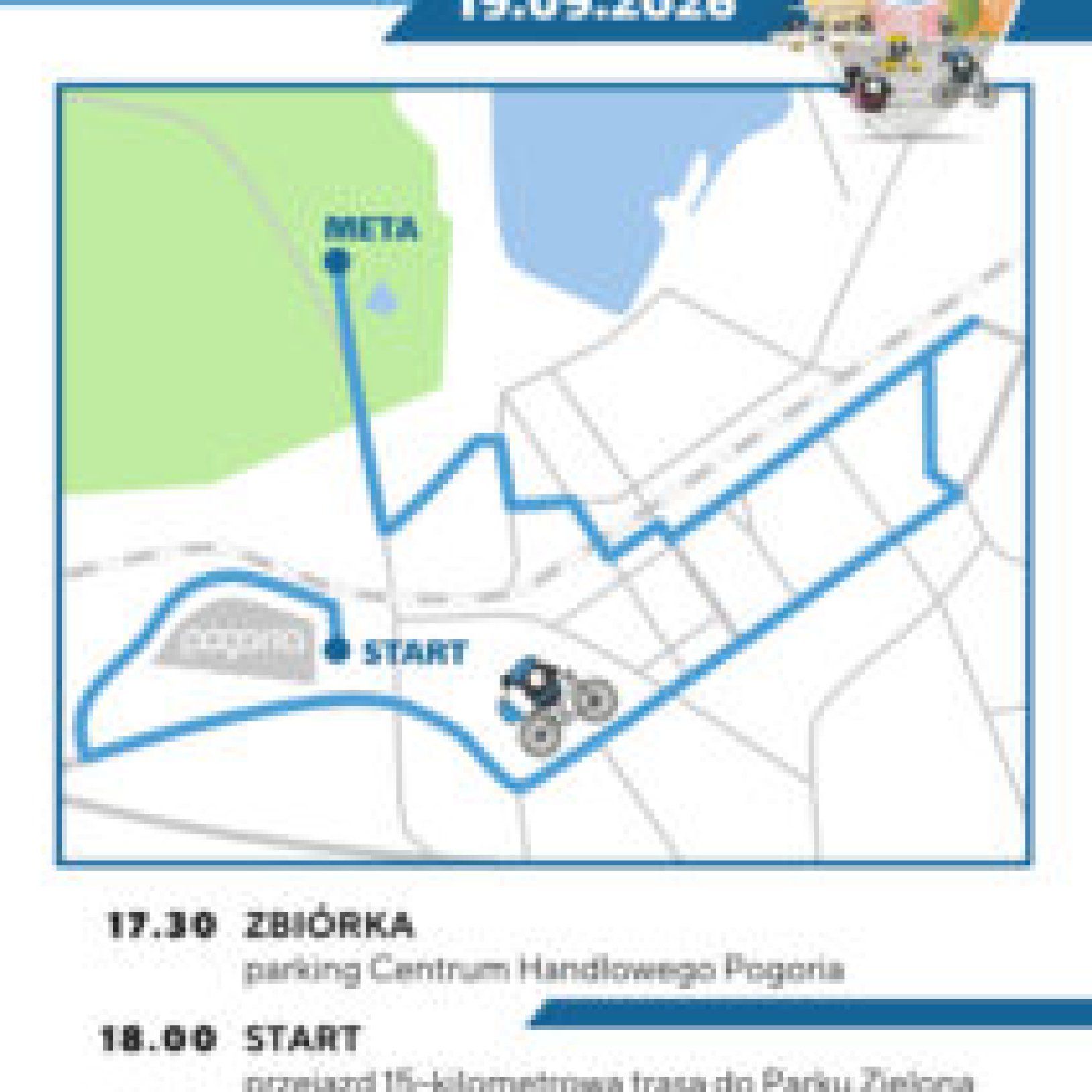 mapa przejazdu rowerowego