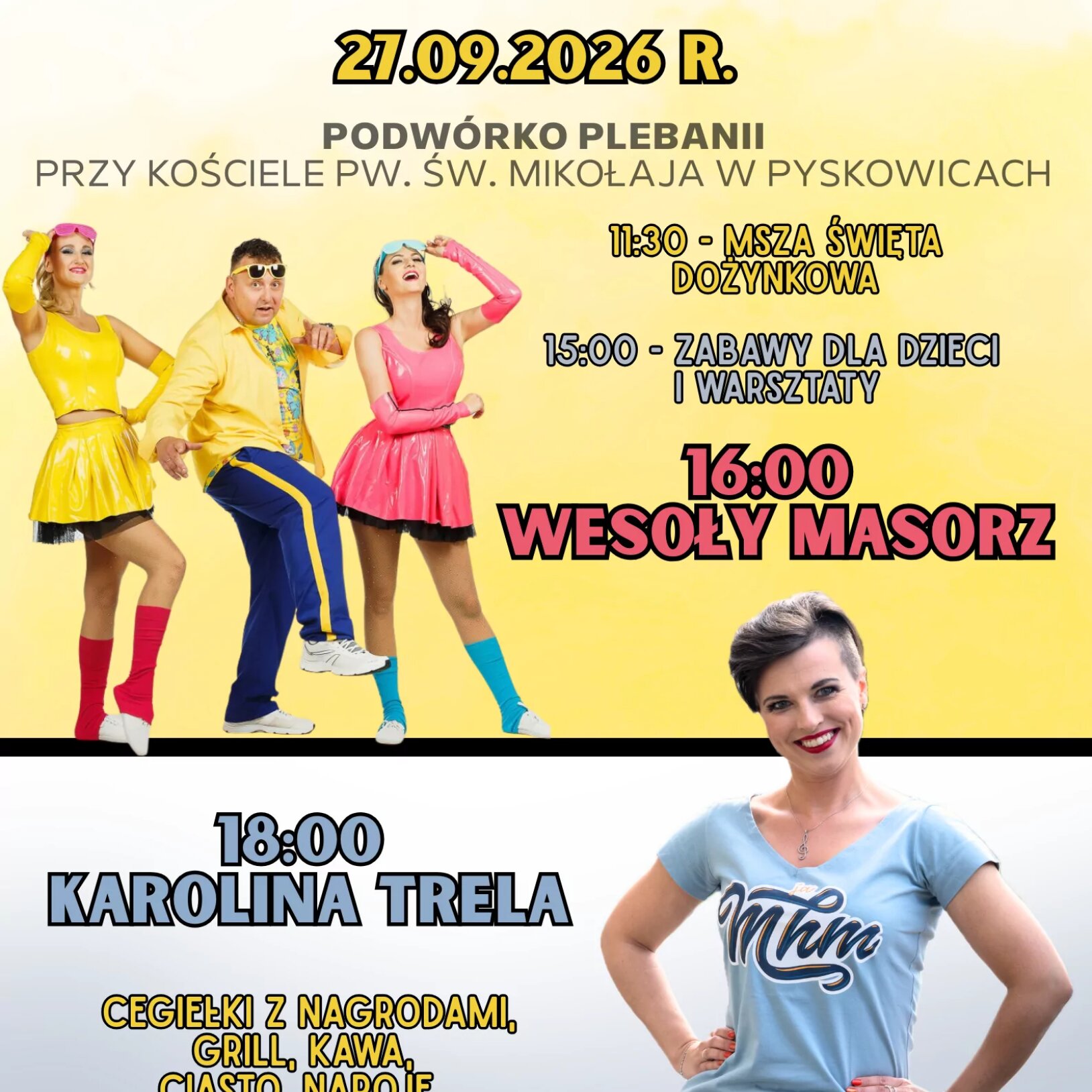 Rodzinny Festyn Parafialny przy kościele św. Mikołaja