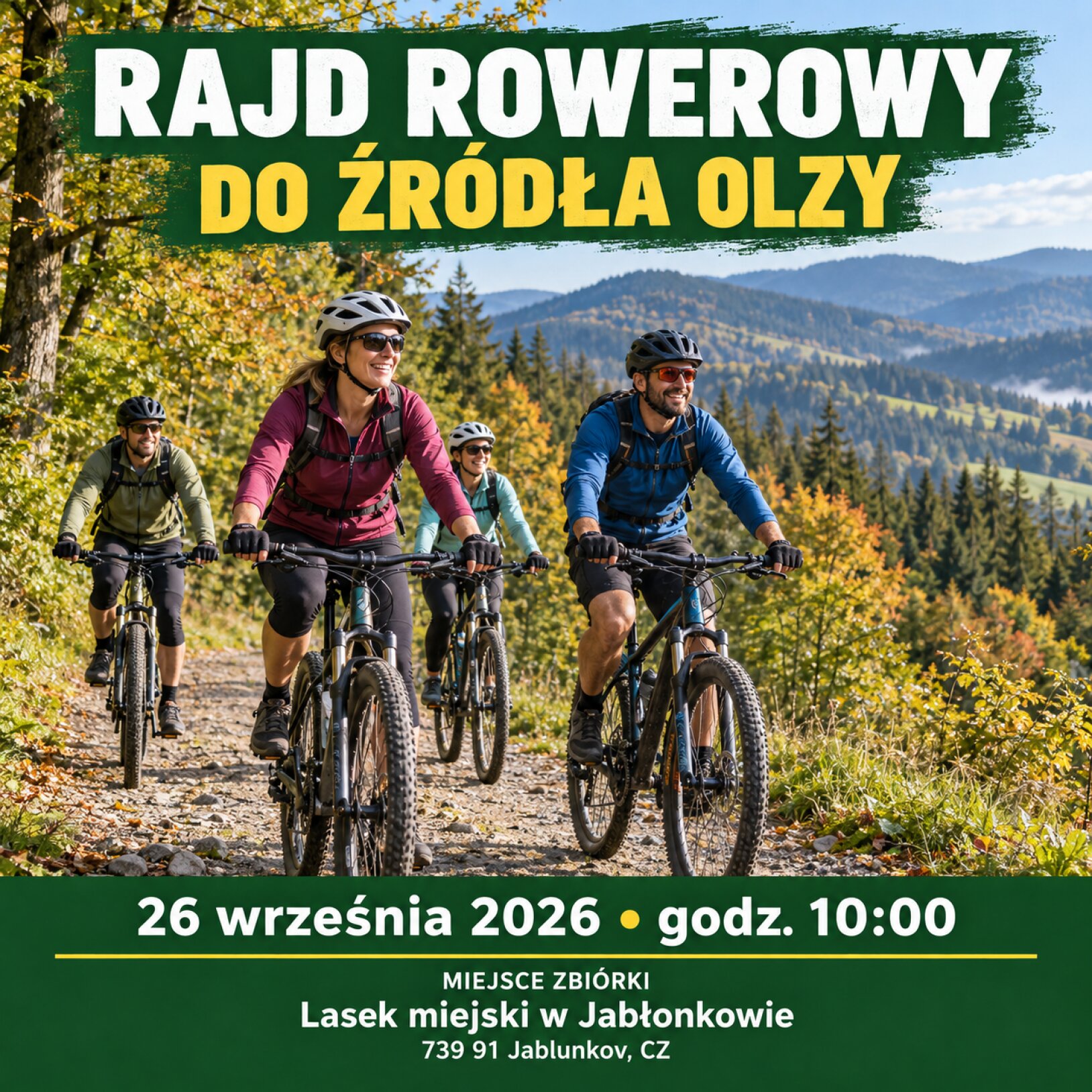 XXII Rajd rowerowy do źródła Olzy