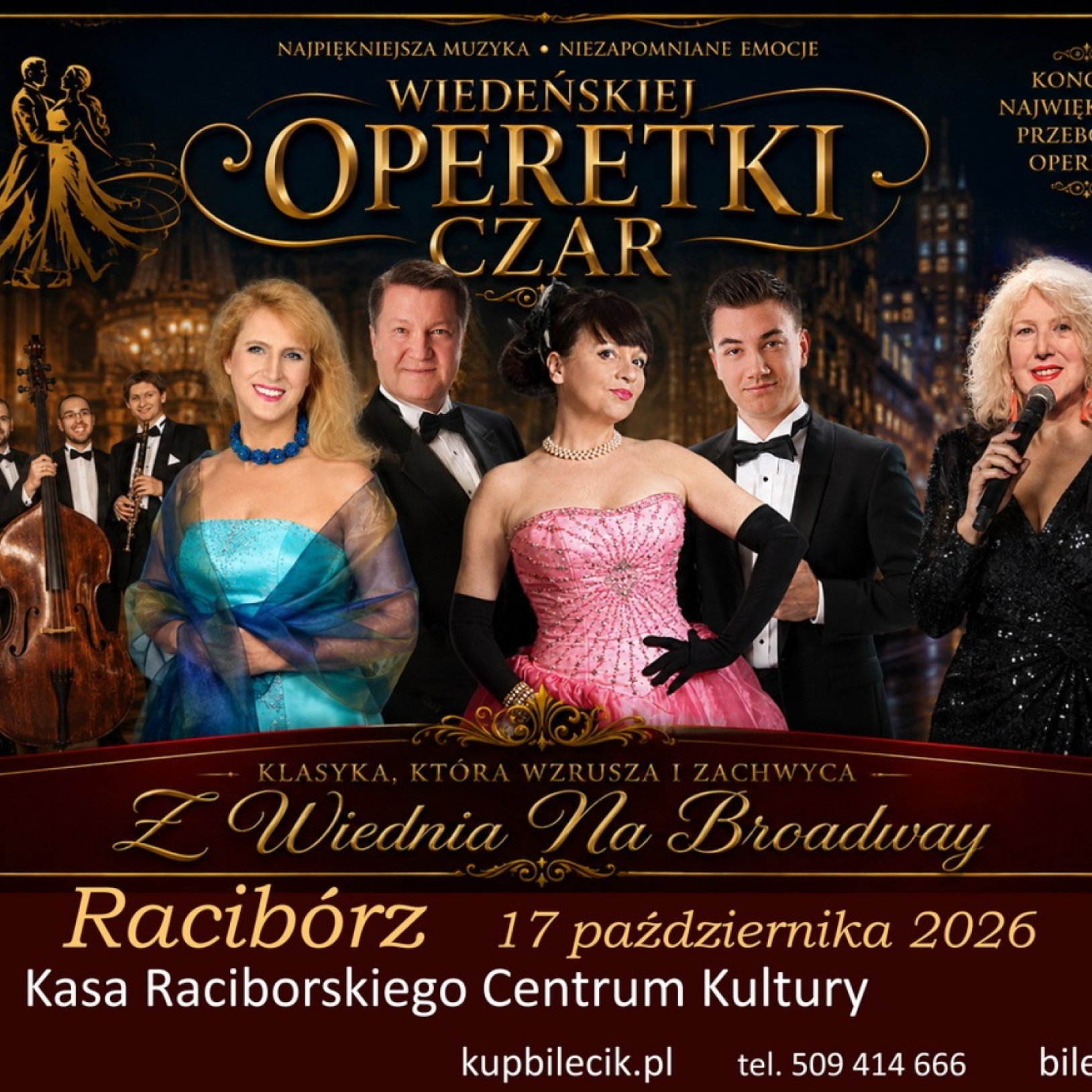 plakat operetki