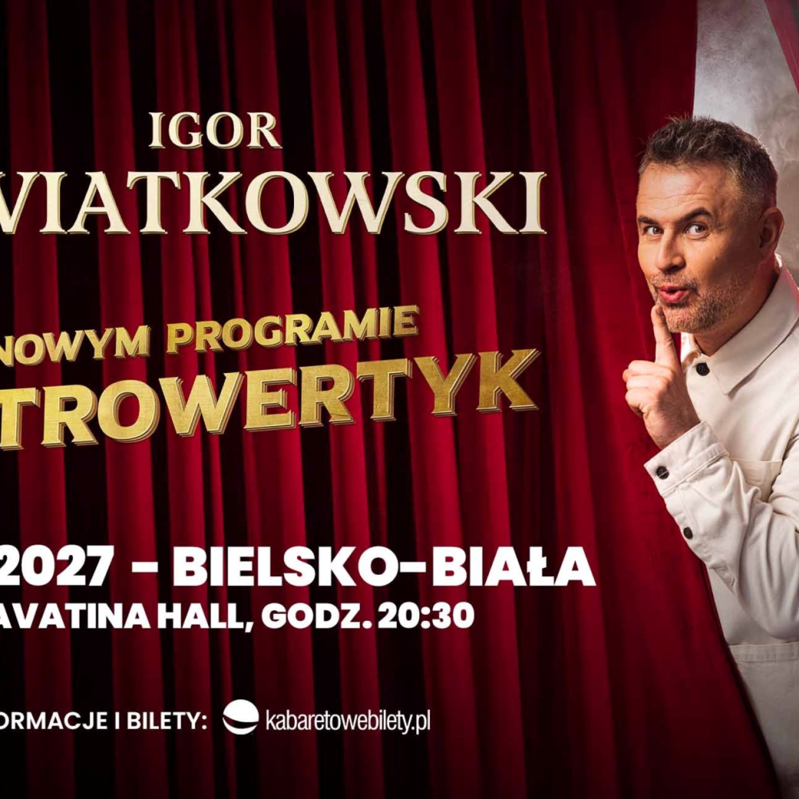 plakat igor kwiatkowski introwertyk