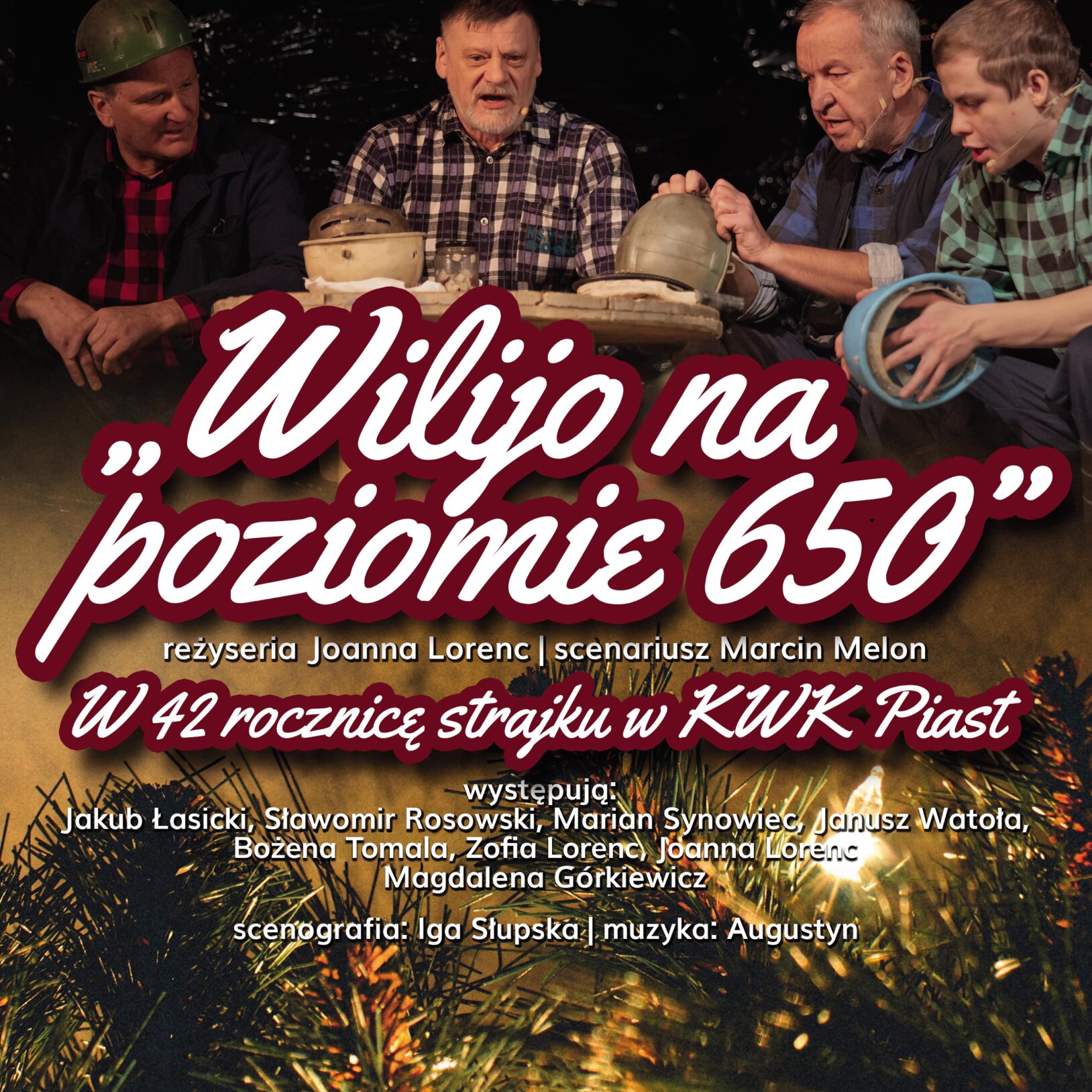 plakat Spektakl Wilijo na poziomie 650 Teatry dla dorosłych