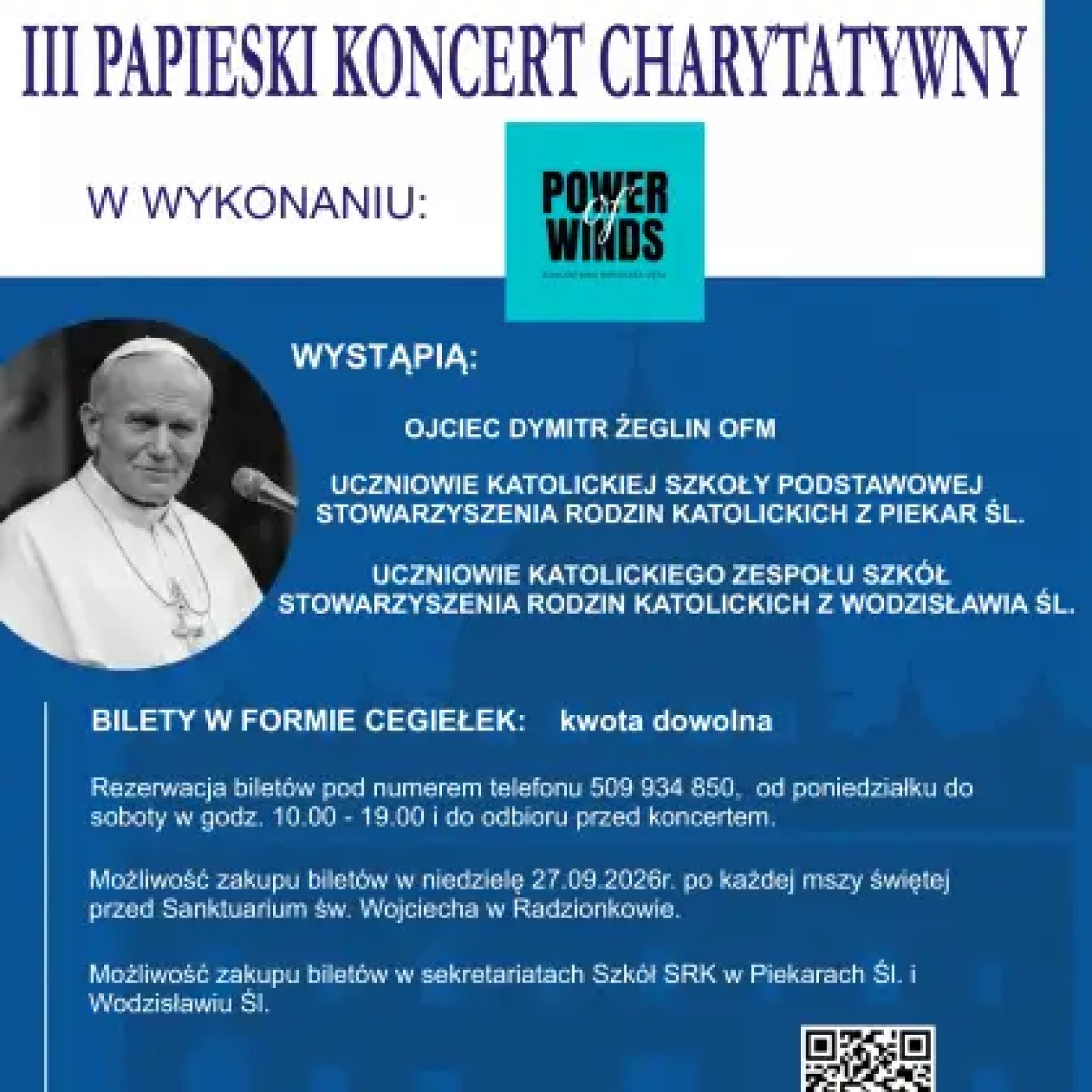 III Papieski Koncert Charytatywny