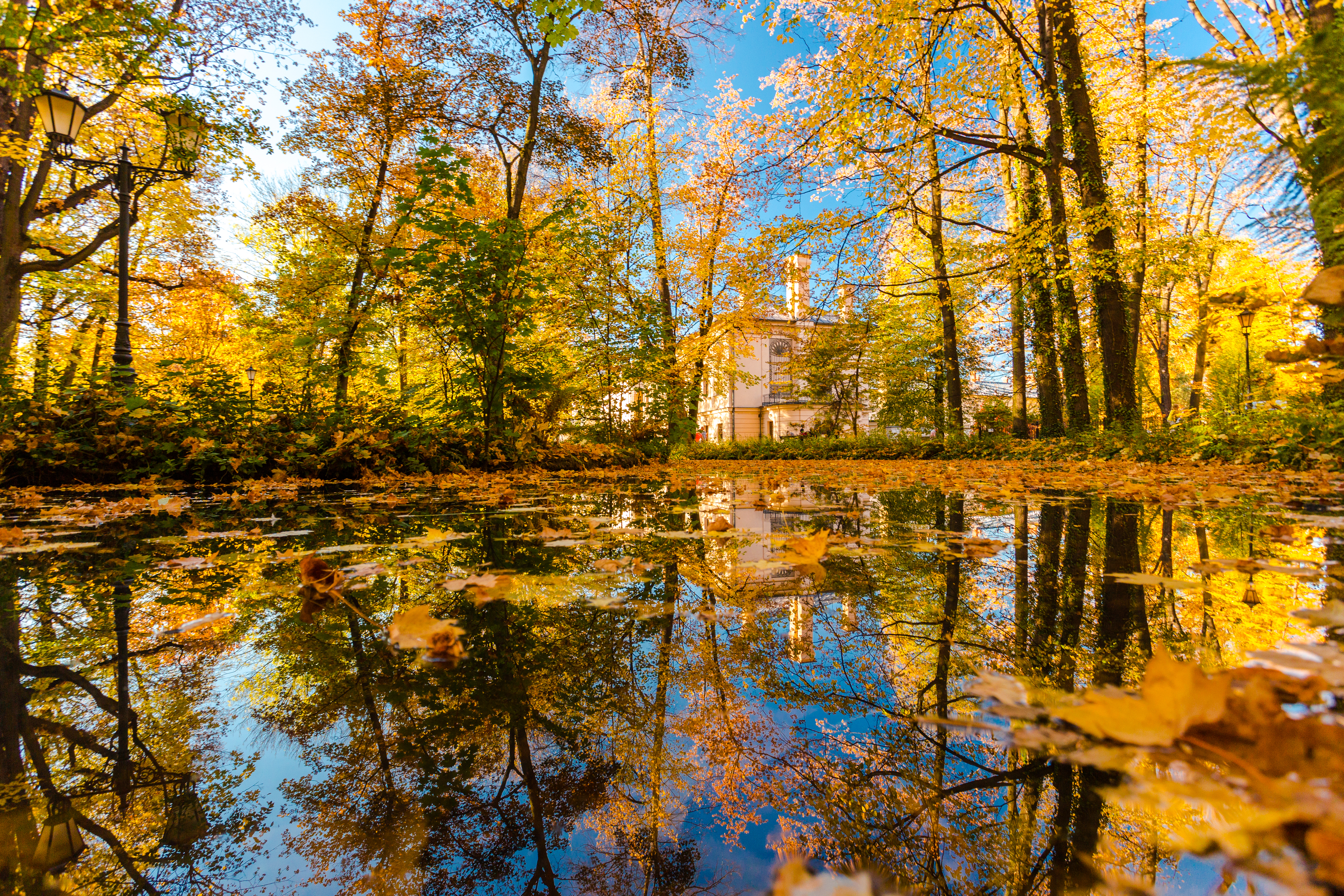Park Zamkowy w Żywcu | Autorstwa Dawid Zawiła - Praca własna, CC BY-SA 4.0