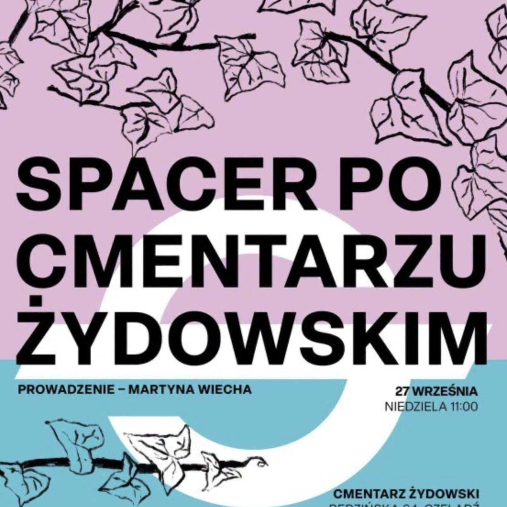 Kolejny spacer po cmentarzu żydowskim w Czeladzi
