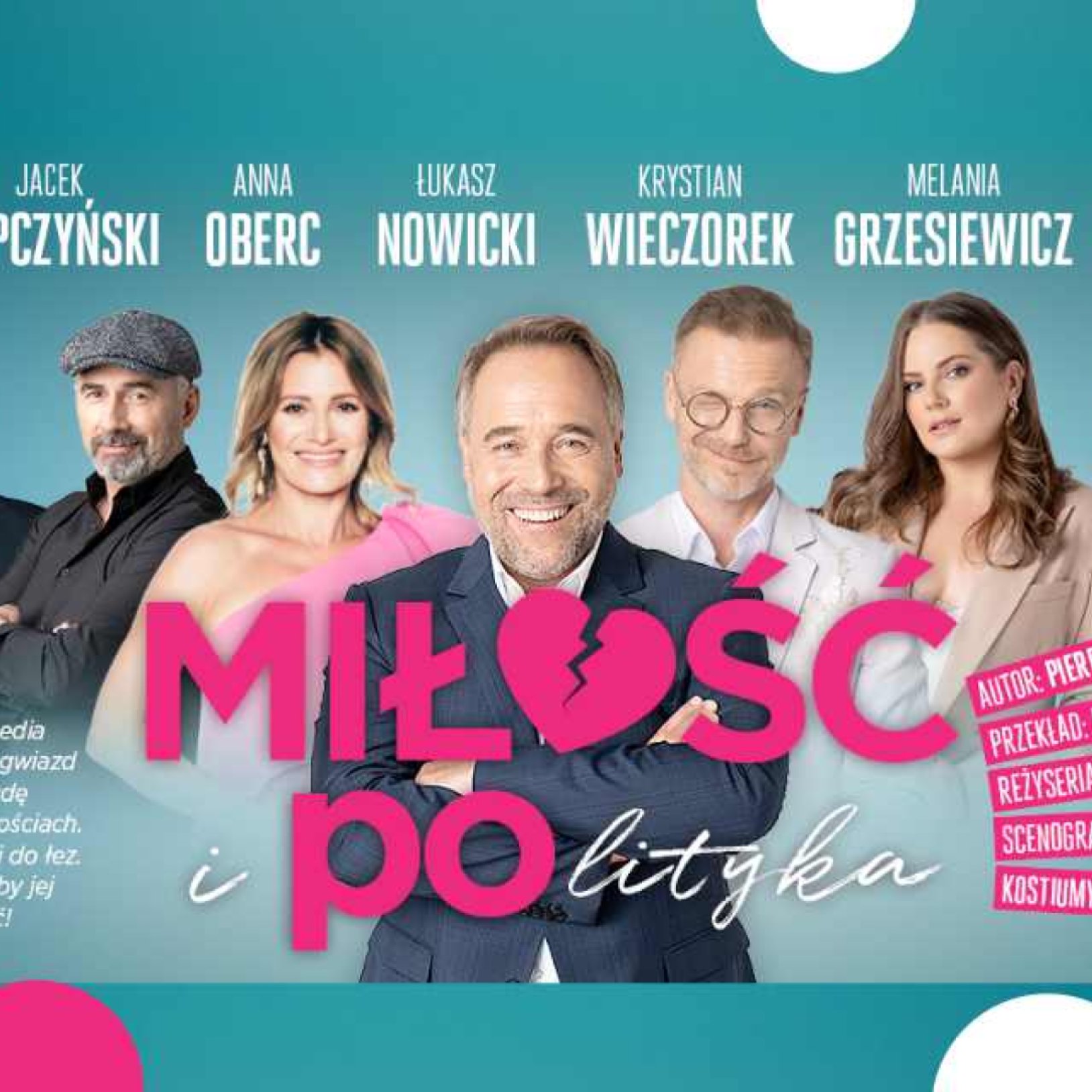 Miłość i polityka | spektakl w Katowicach – Bilety