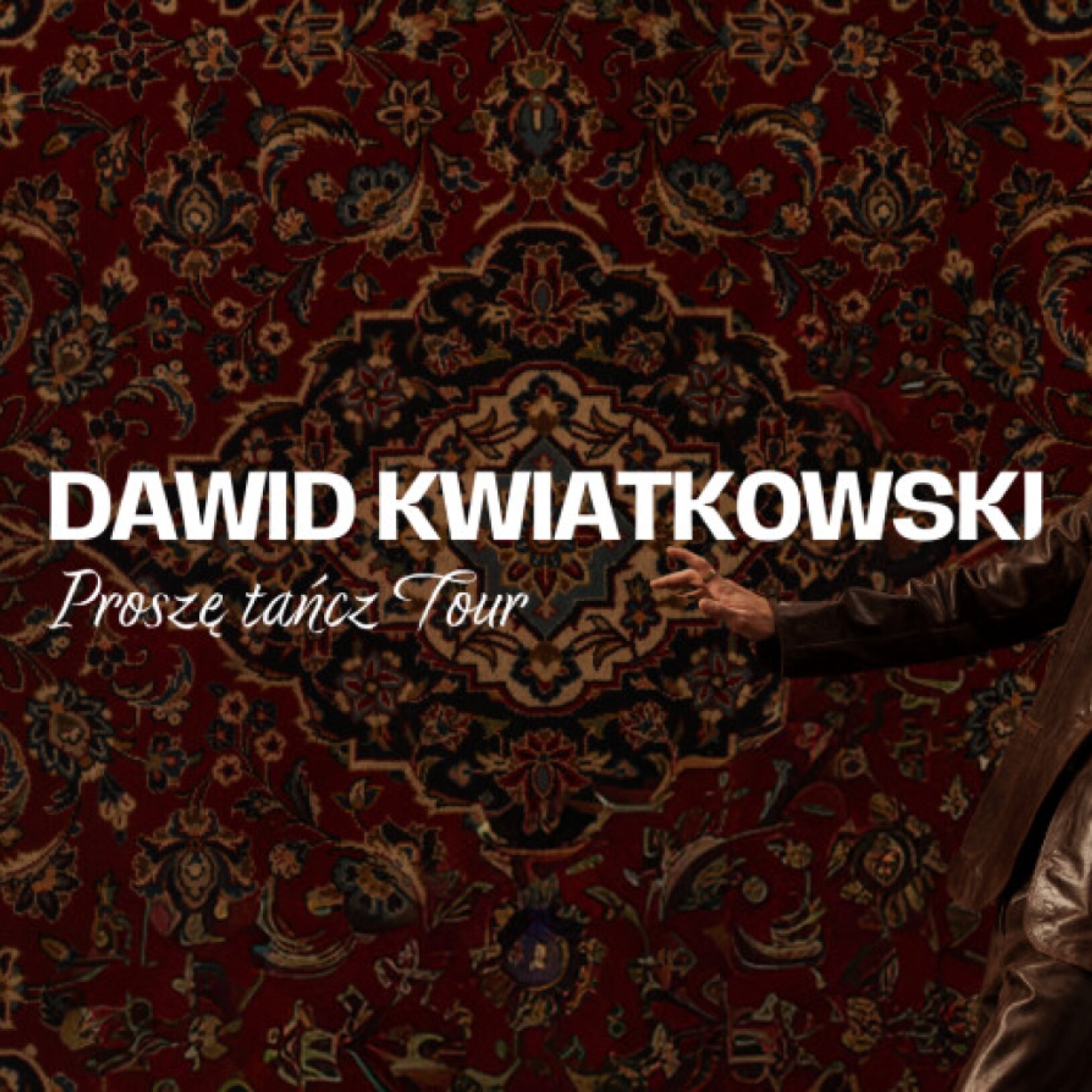 plakat Dawid Kwiatkowski – Proszę Tańcz Tour 2026