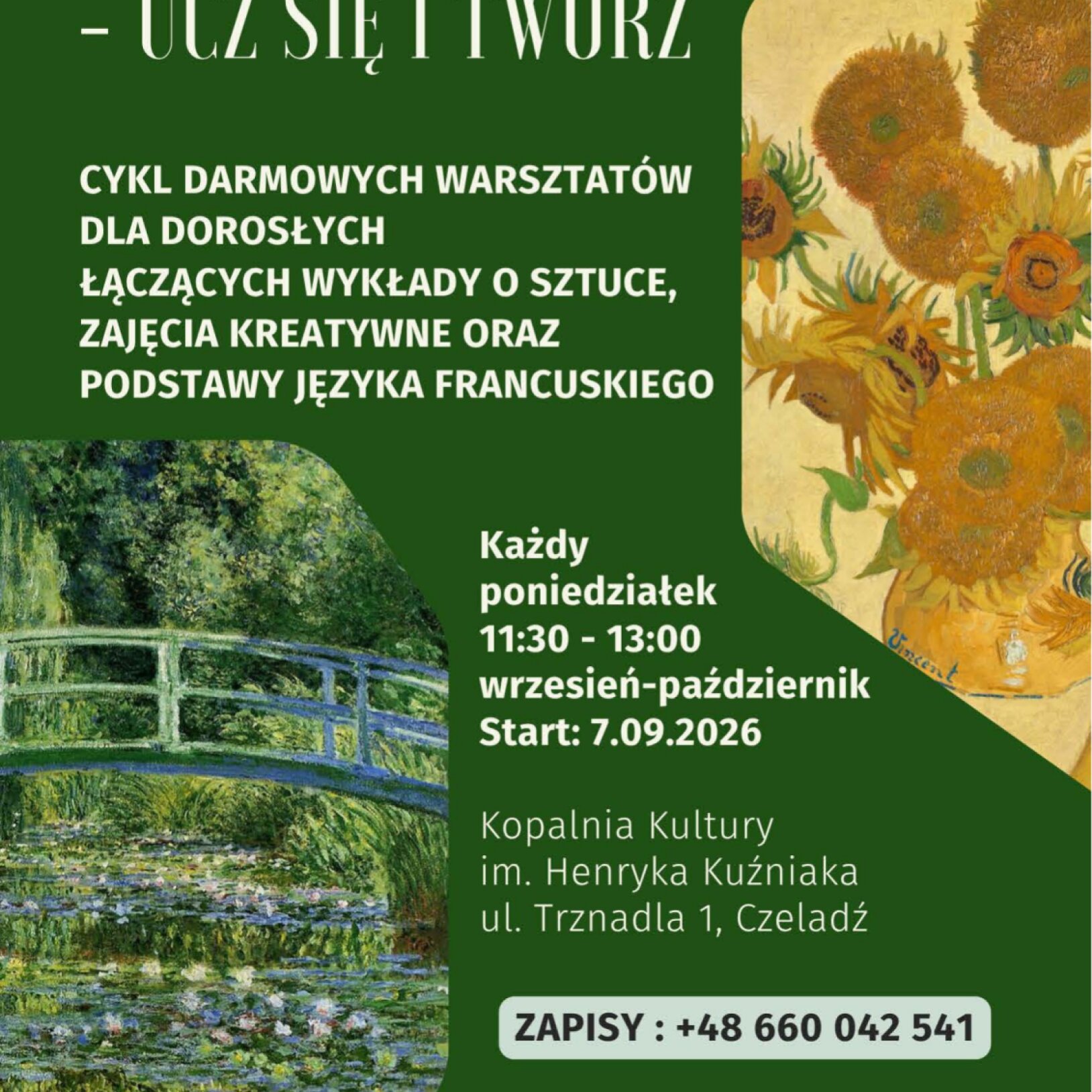 Francuska sztuka - ucz się i twórz!