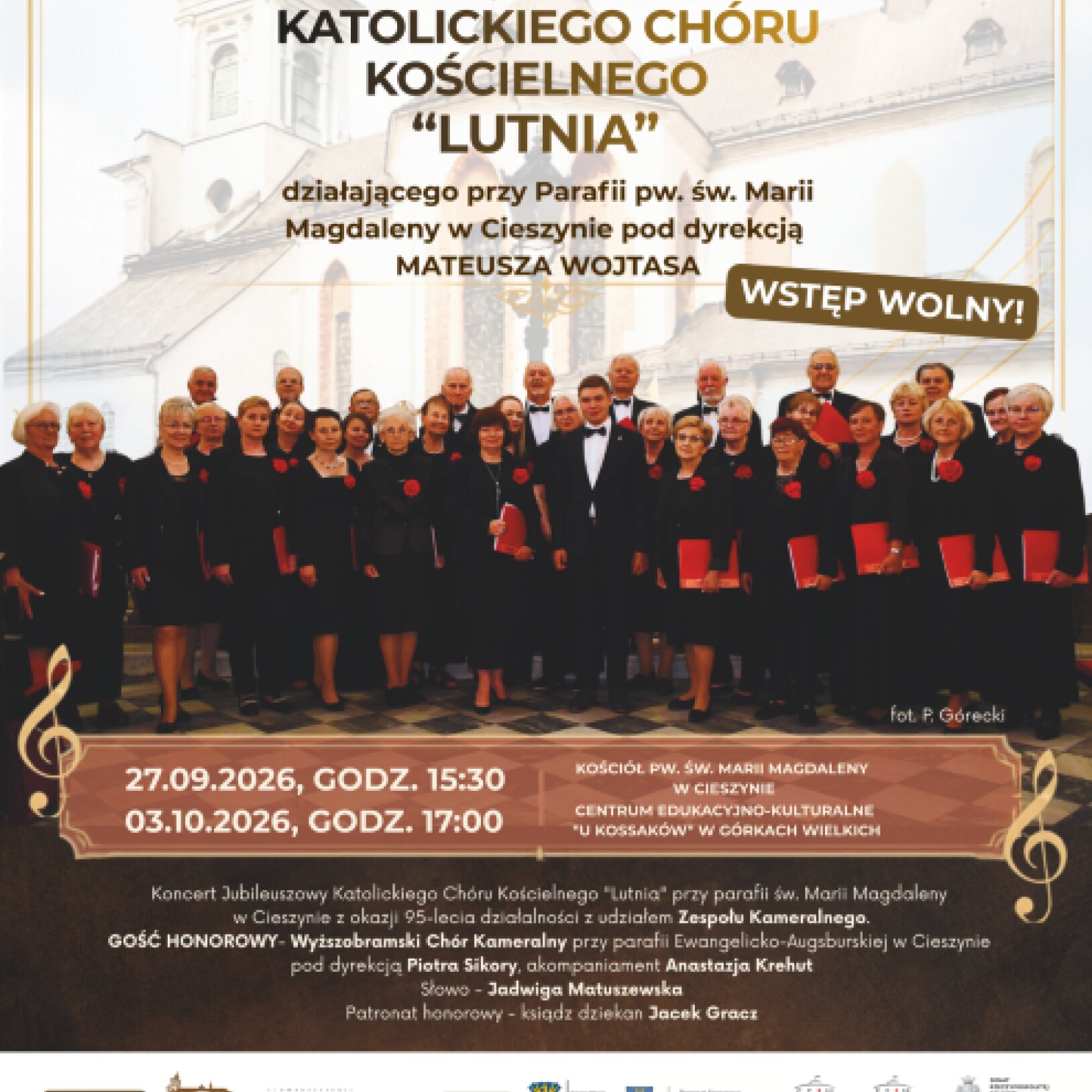 Koncert Jubileuszowy Katolickiego Chóru Kościelnego