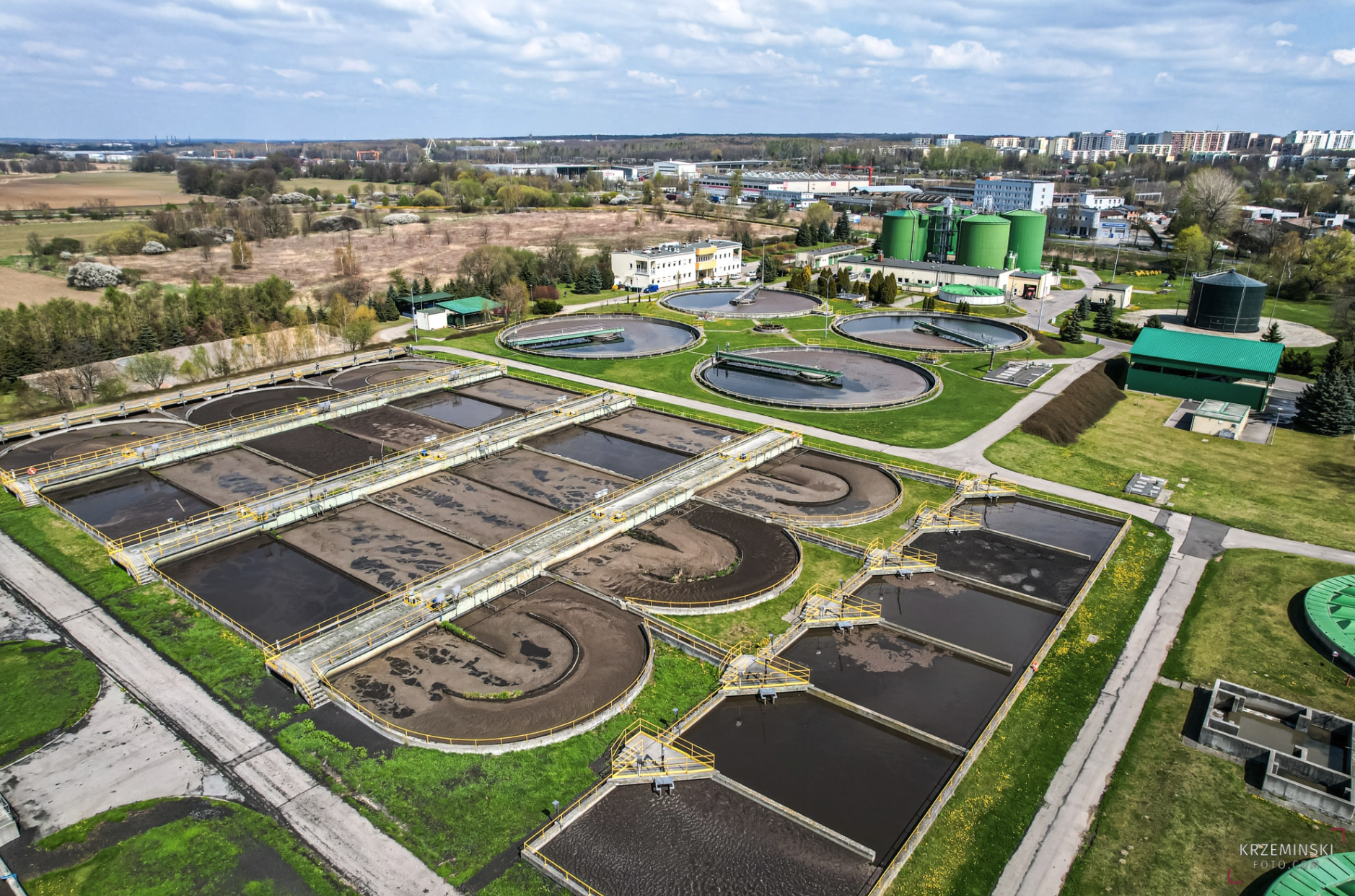 Oczyszczalnia ścieków szykuje zieloną modernizację