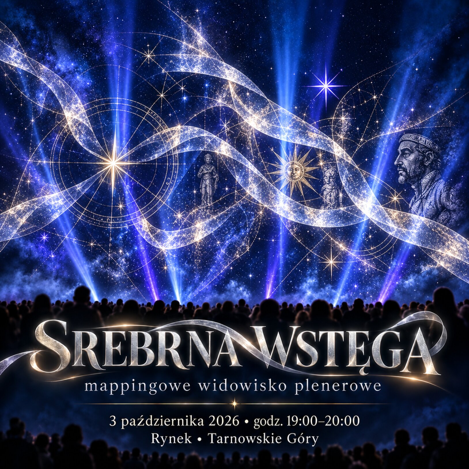 SREBRNA WSTĘGA – Multimedialny pokaz mappingowy na Rynku!