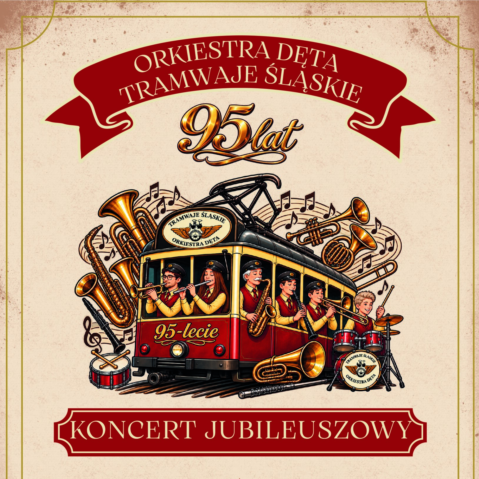 koncert 95-Lecia Orkiestry Tramwaje Śląskie