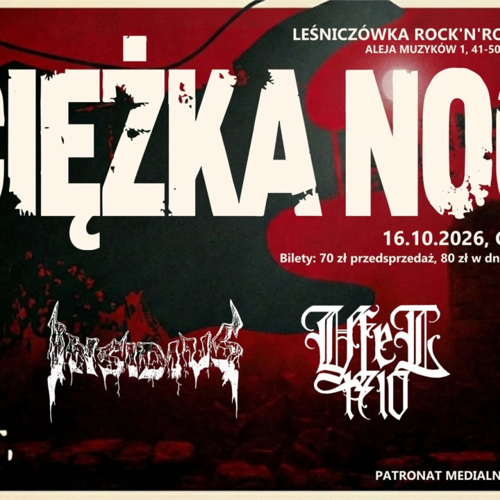 CIĘŻKA NOC: Truism + Insidius + Yfel1710 + Deport