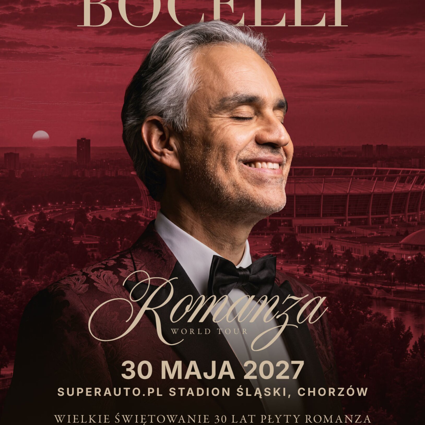 Andrea Bocelli – Romanza World Tour
