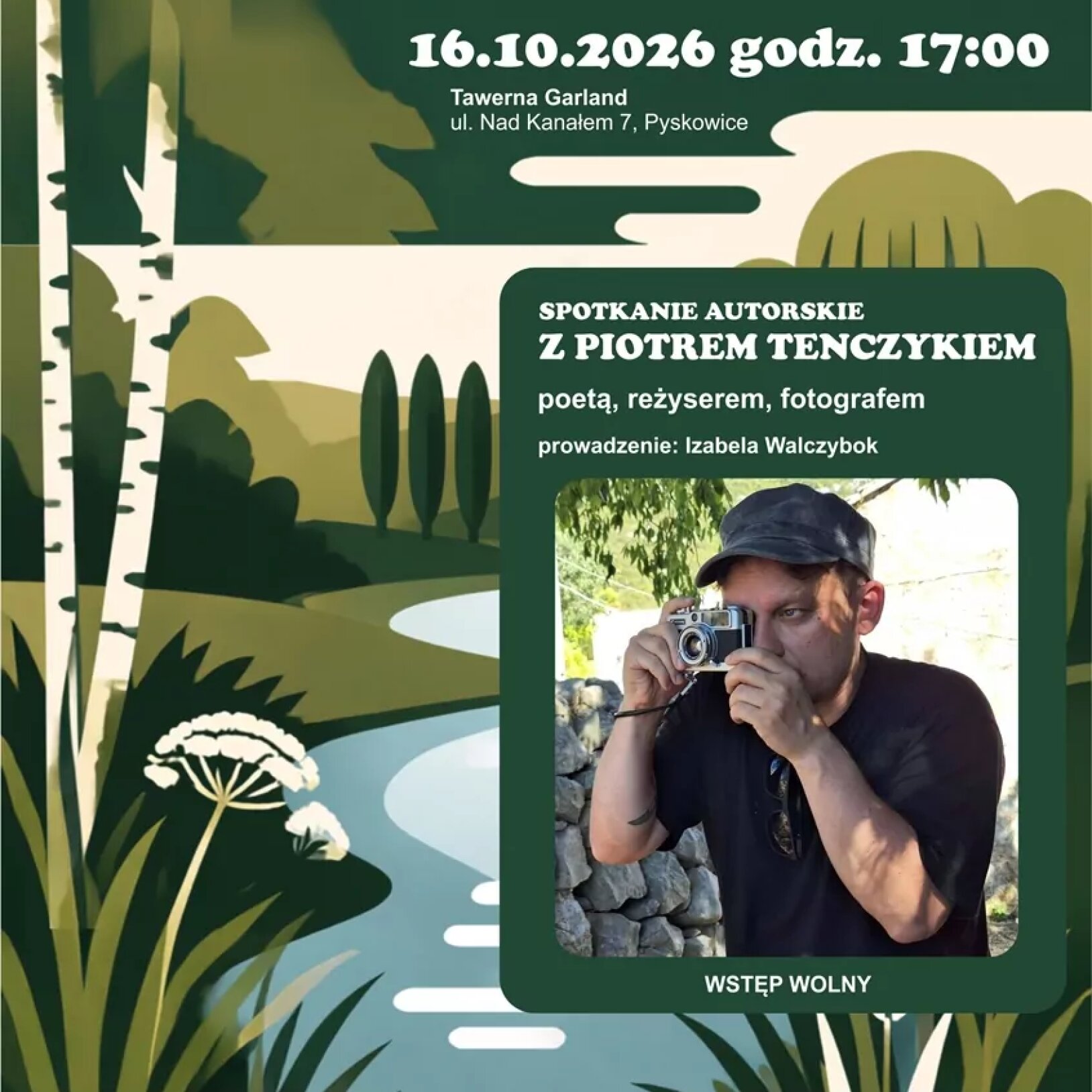 Spotkanie autorskie z Piotrem Tenczykiem