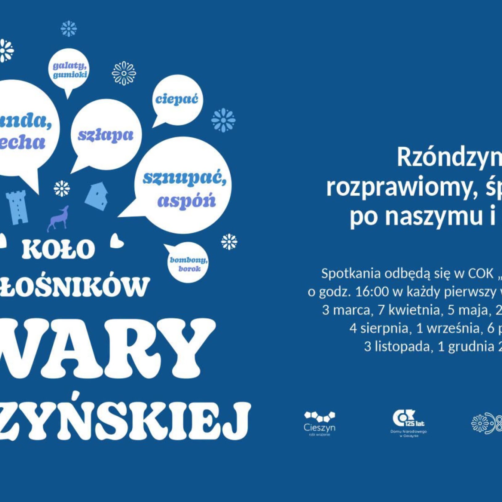 Spotkanie Koła Miłośników Gwary Cieszyńskiej