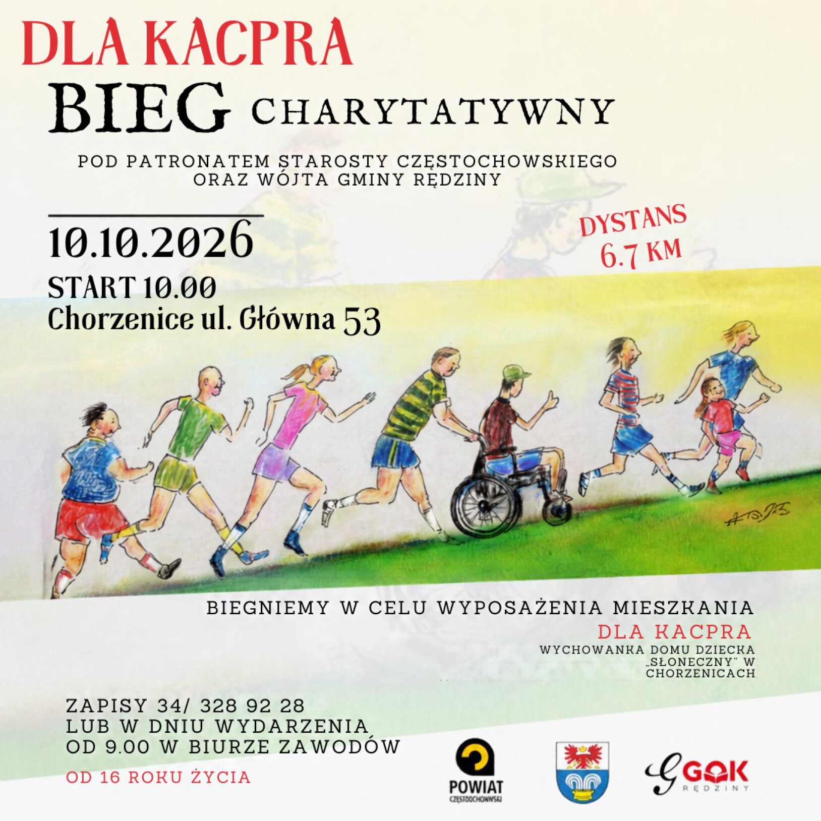 Bieg charytatywny dla Kacpra