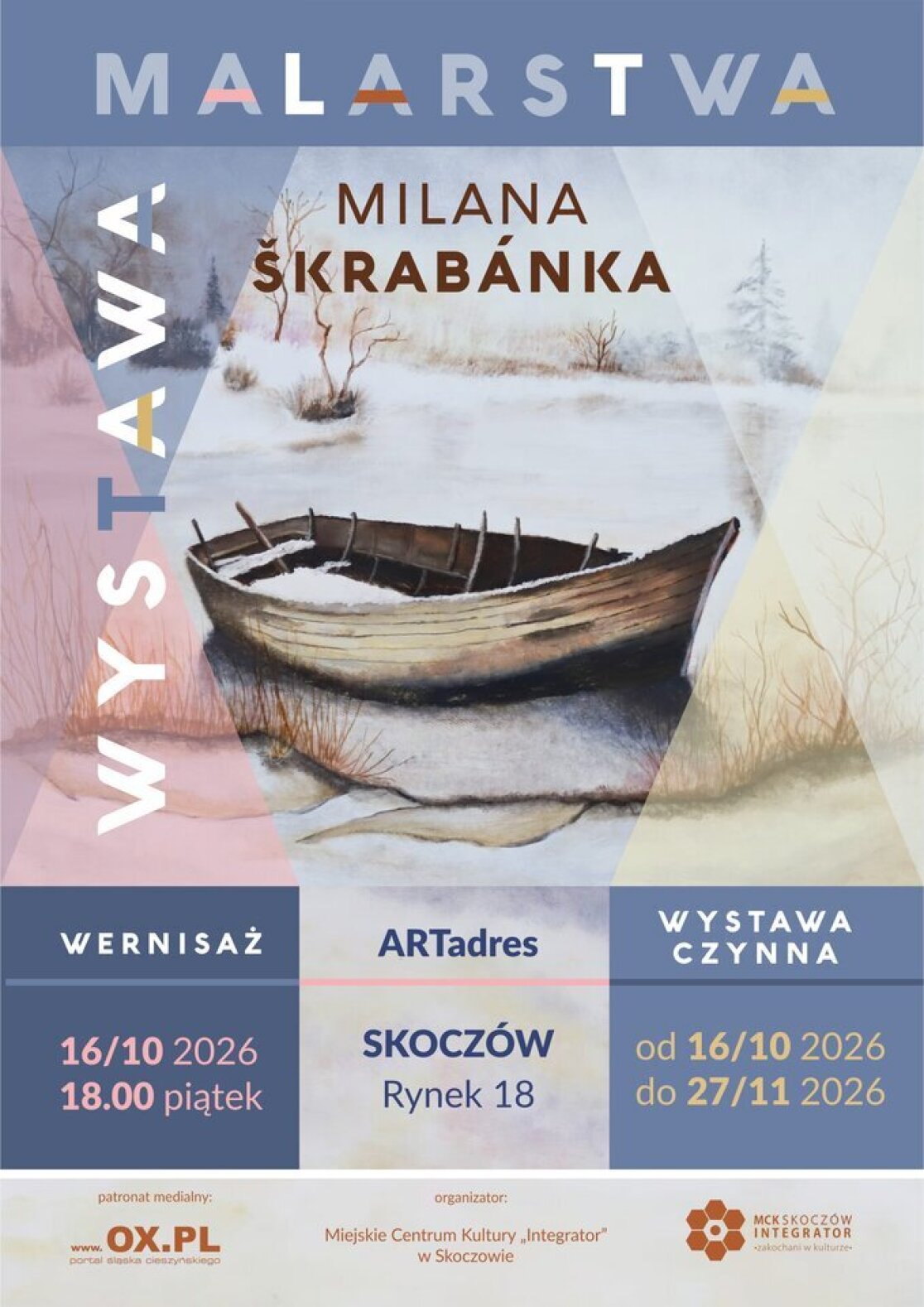 Wernisaż wystawy malarstwa Milana Škrabánka